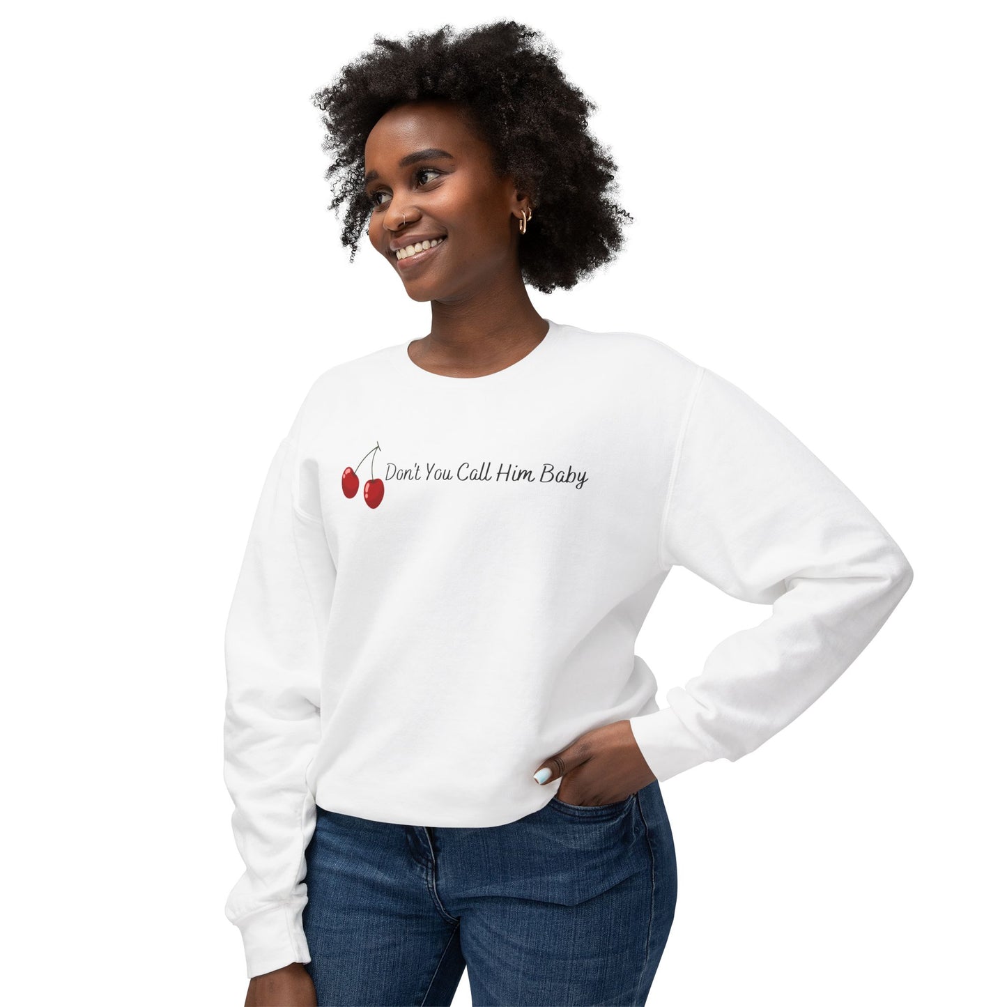 Cherry Comfort Colors Sweatshirt