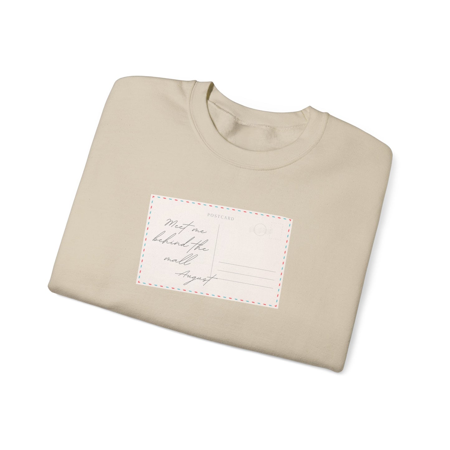 August Postcard Crewneck Sweatshirt