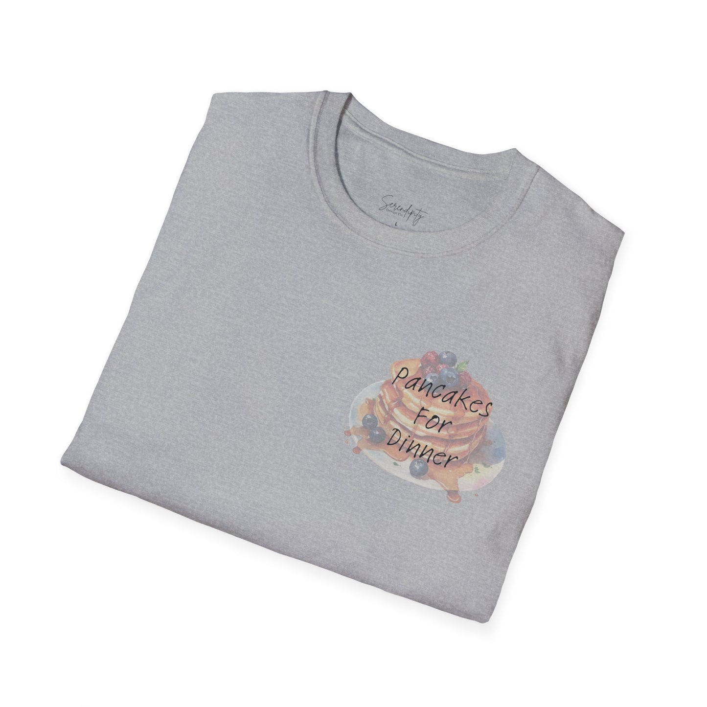 Pancakes for Dinner Soft Style Tee