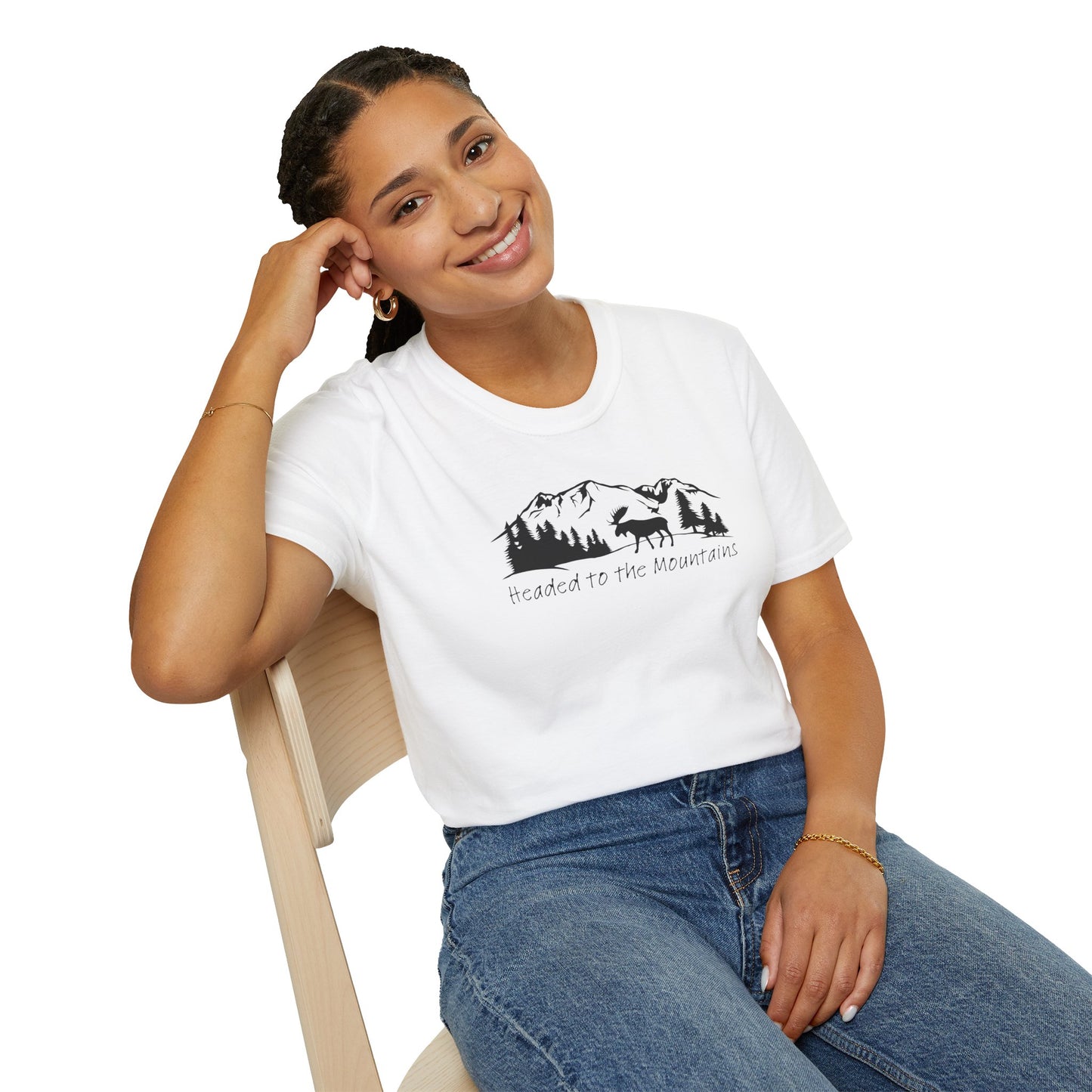Headed to the Mountains Soft Style Tee