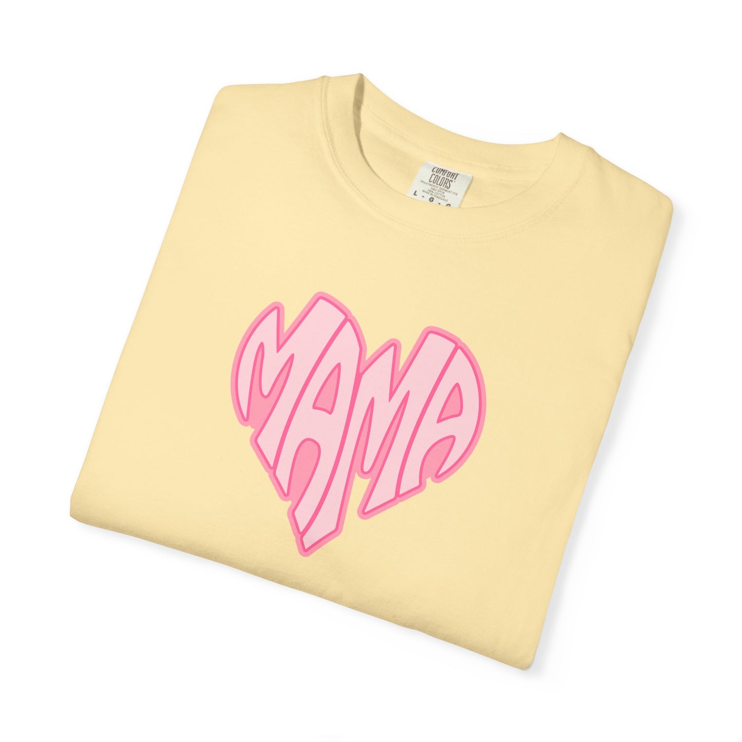 Mama Heart Comfort Colors Tee