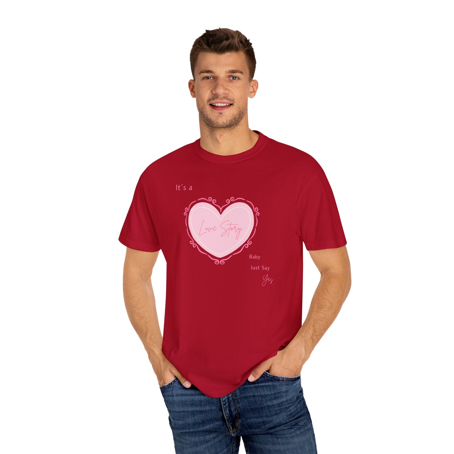 Love Story Coquette Comfort Colors Tee