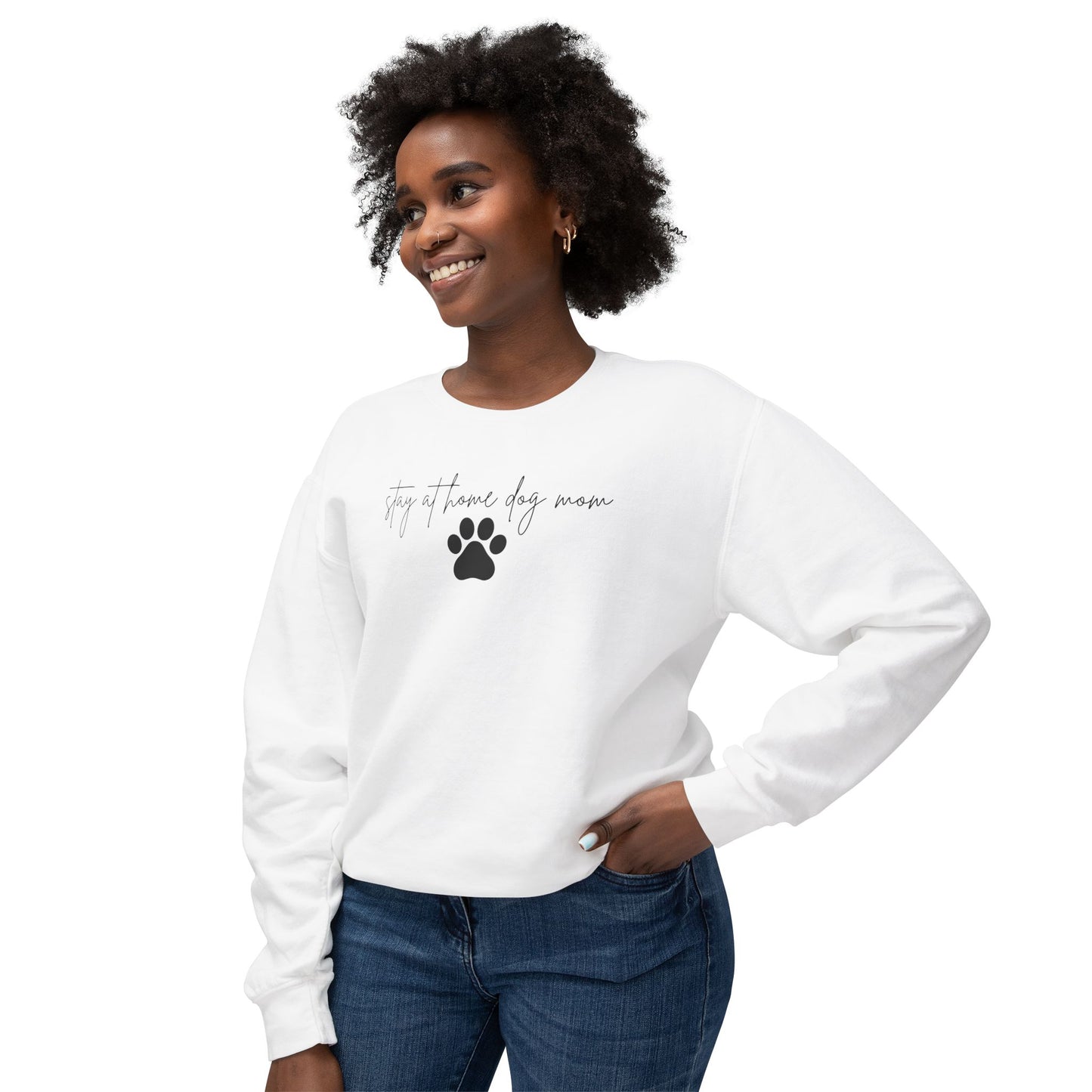 Stay At Home Dog Mom Comfort Colors Sweatshirt