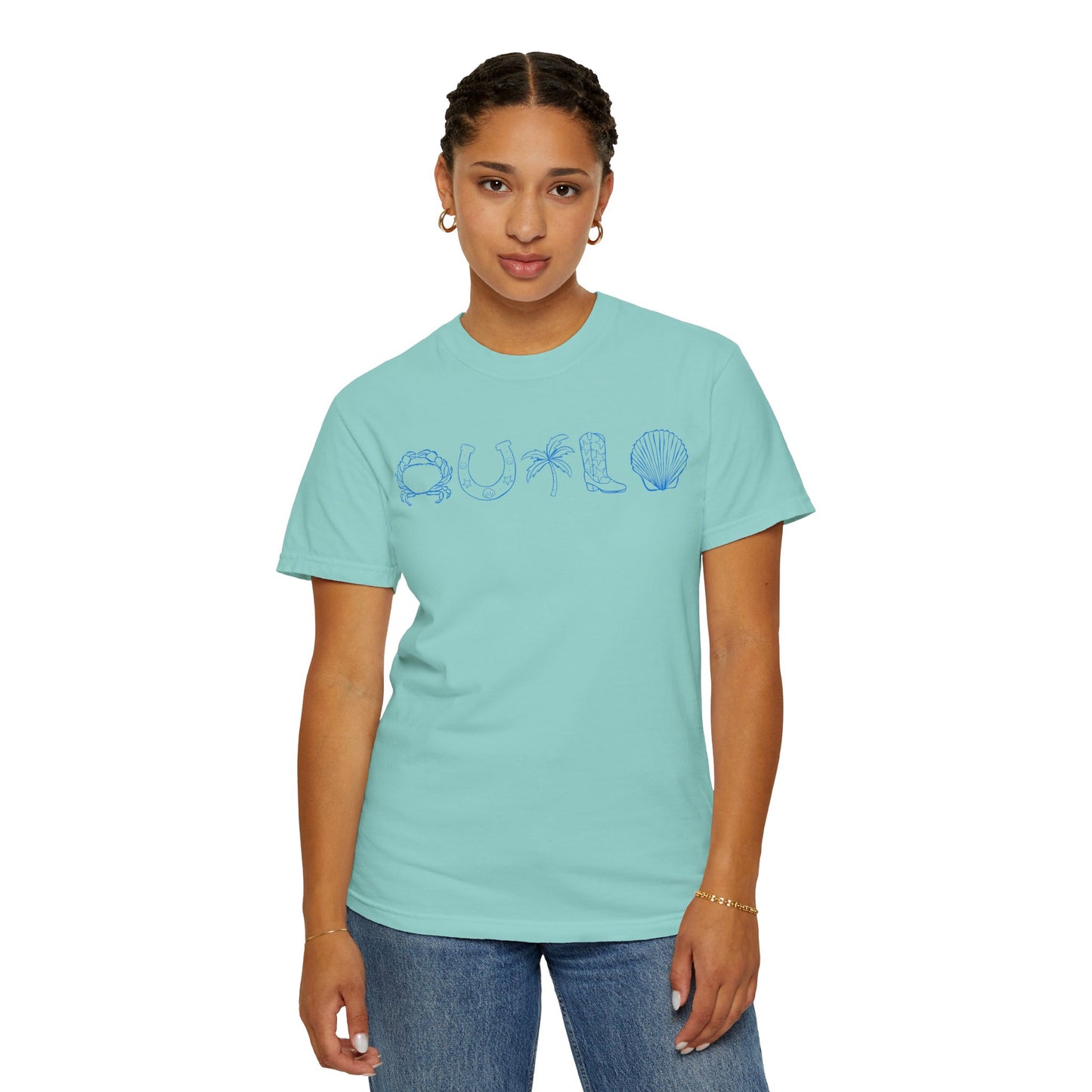 Coastal Cowgirl Comfort Colors Tee