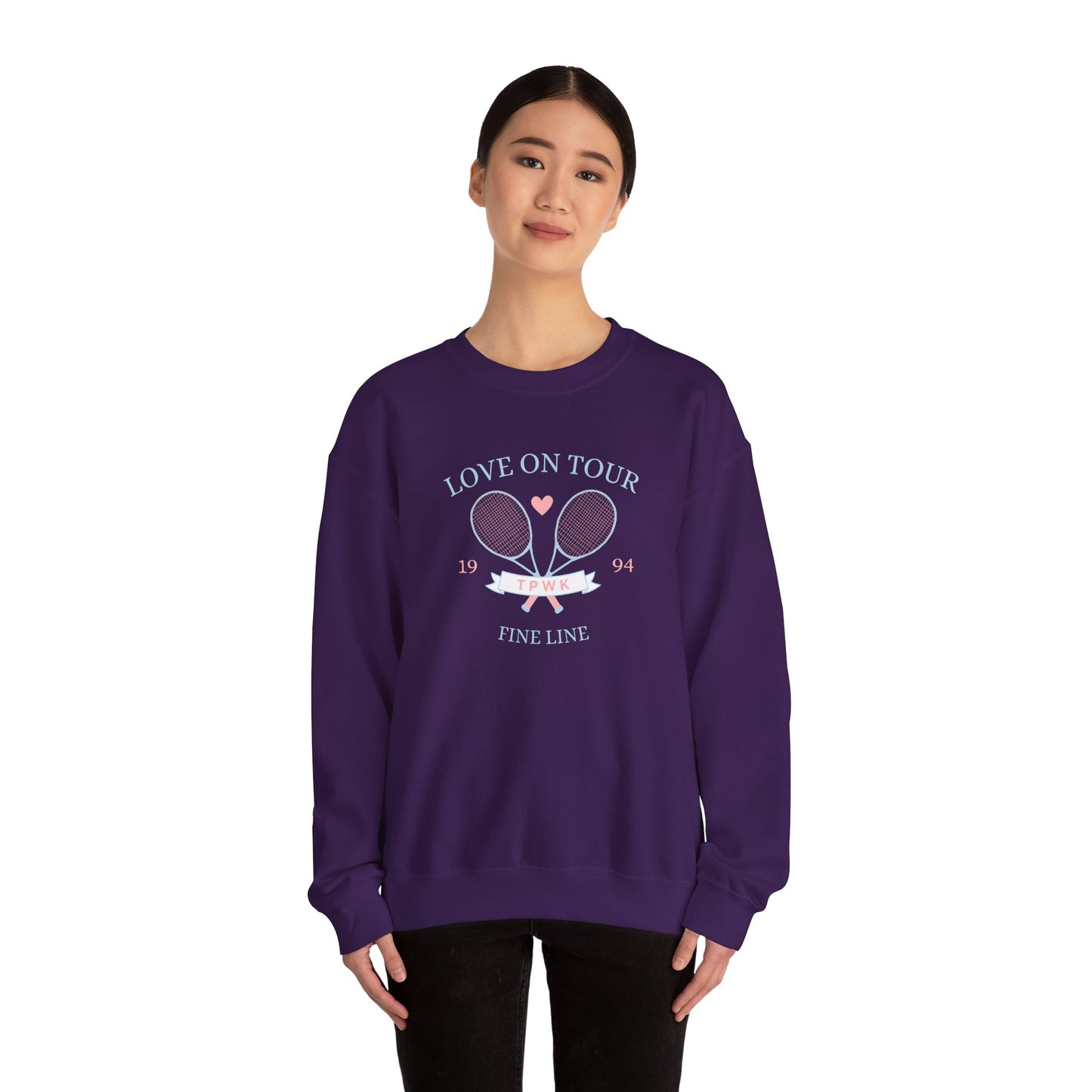 Fine Line Tennis Club Unisex Crewneck