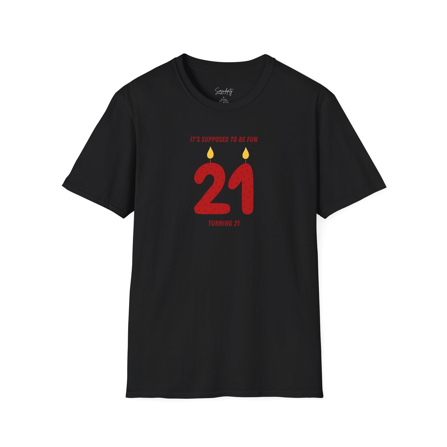 Turning 21 Soft Style Tee