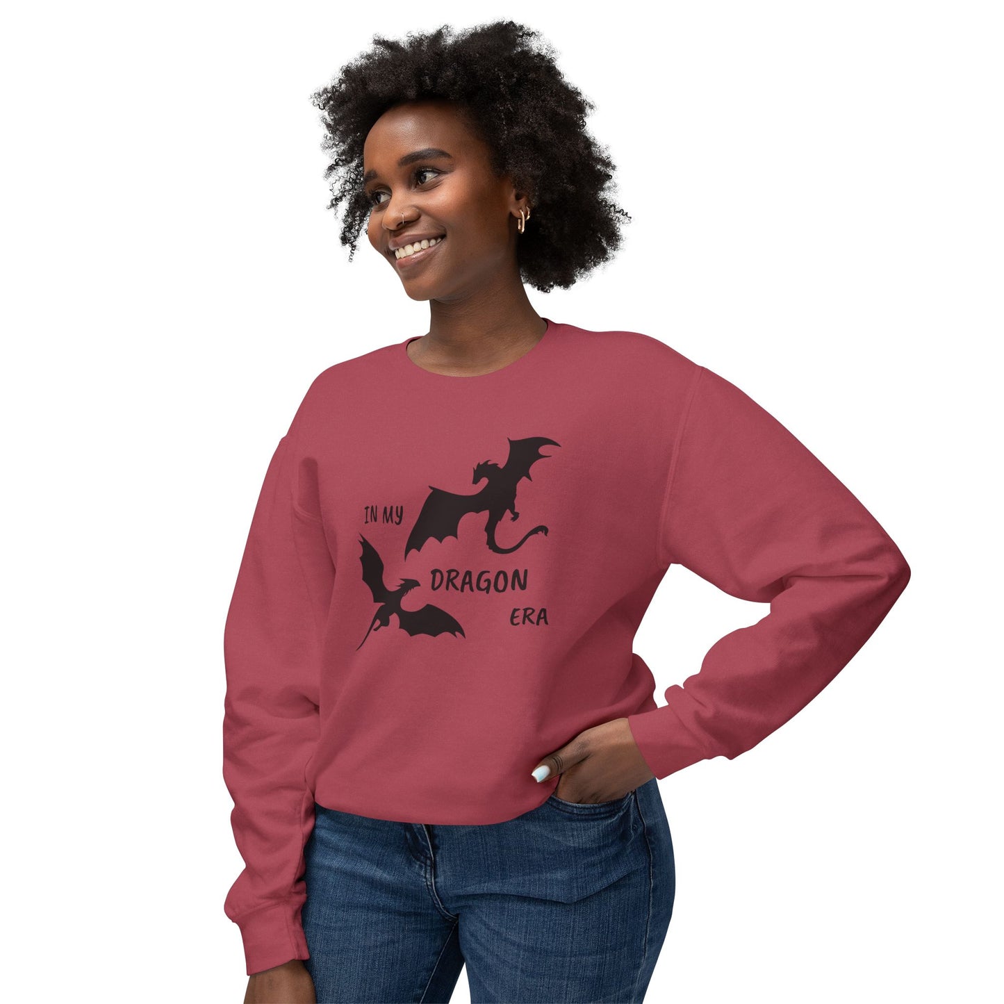 In My Dragon Era Comfort Colors Sweatshirt