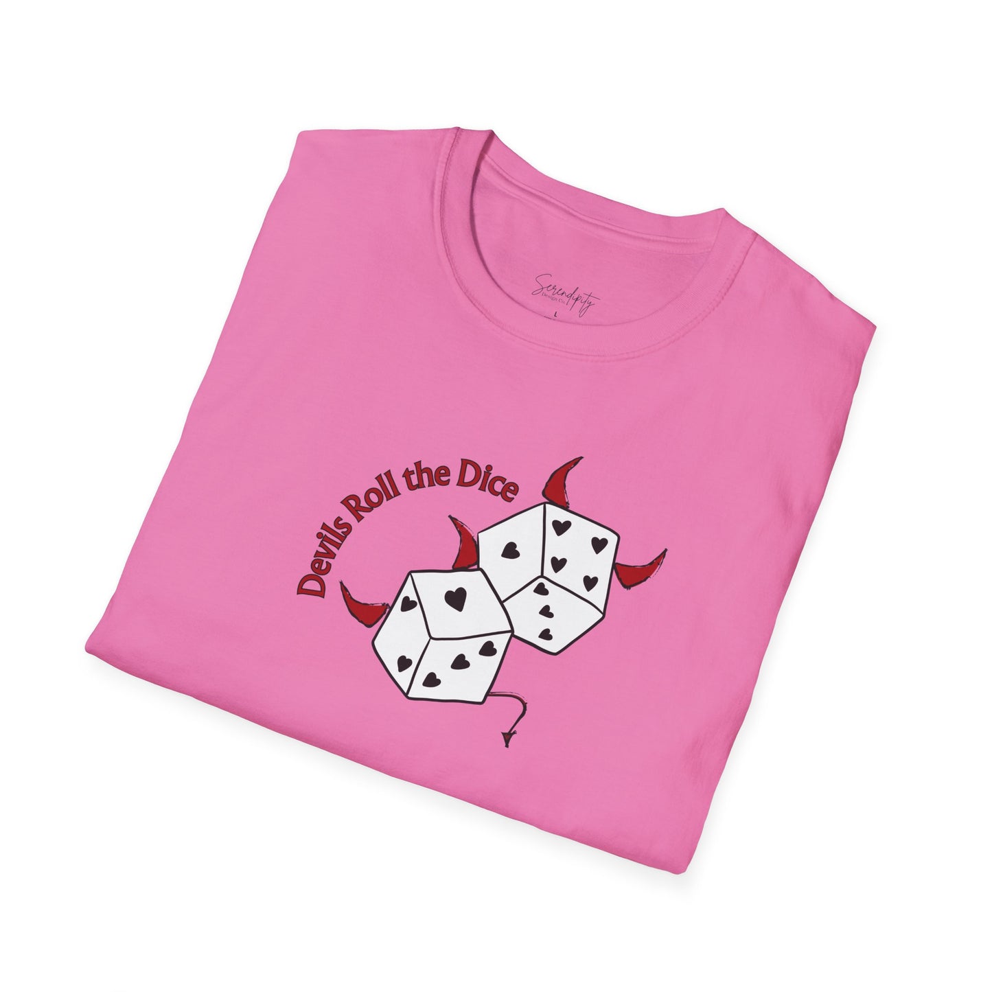 Devils Roll The Dice Soft Style Tee