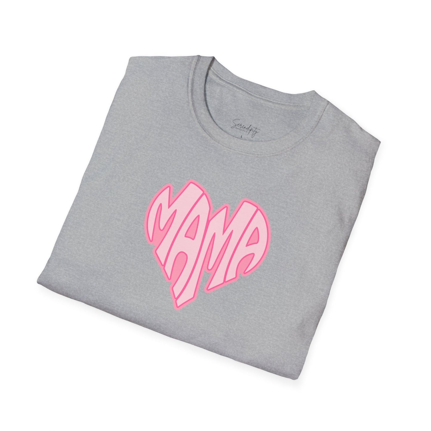 Mama Heart Soft Style Tee