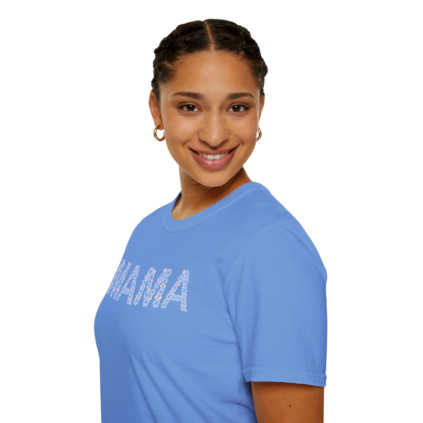 Mama Floral Soft Style Tee