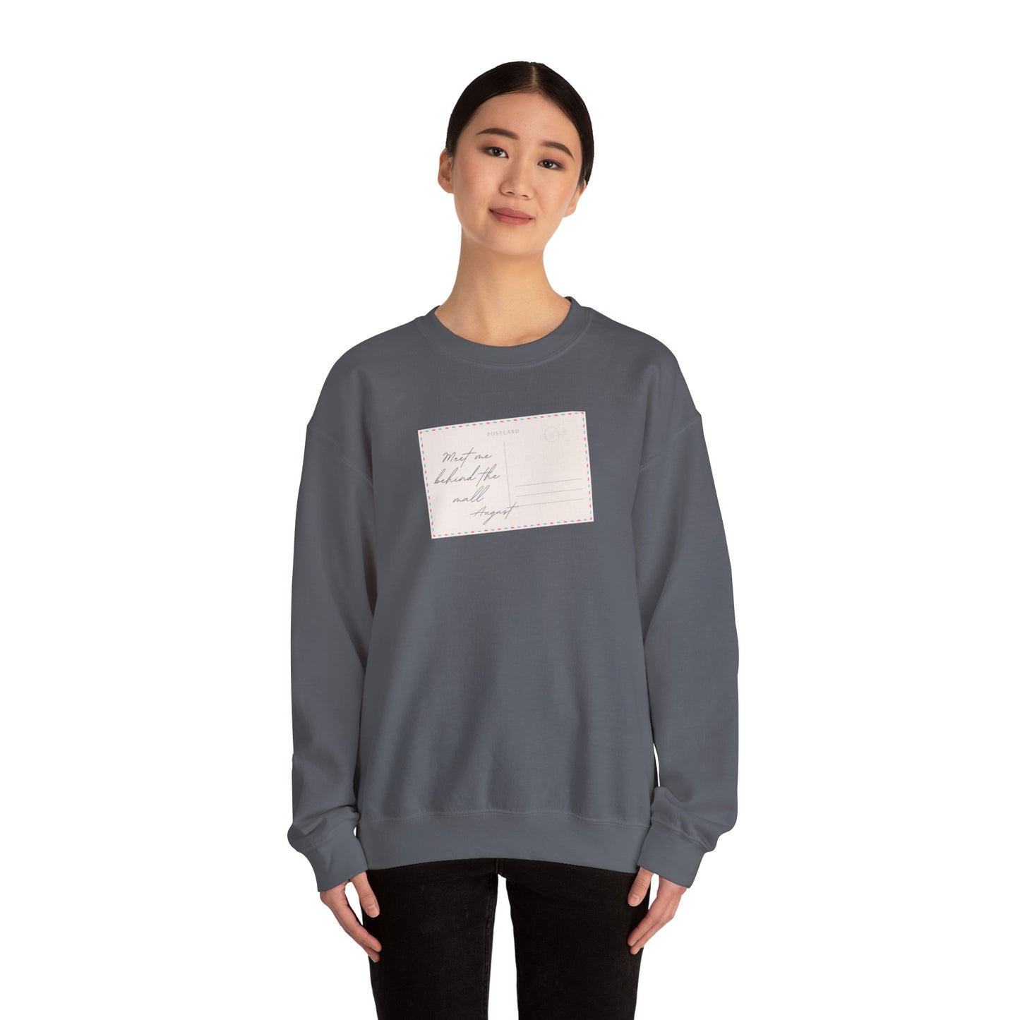August Postcard Crewneck Sweatshirt