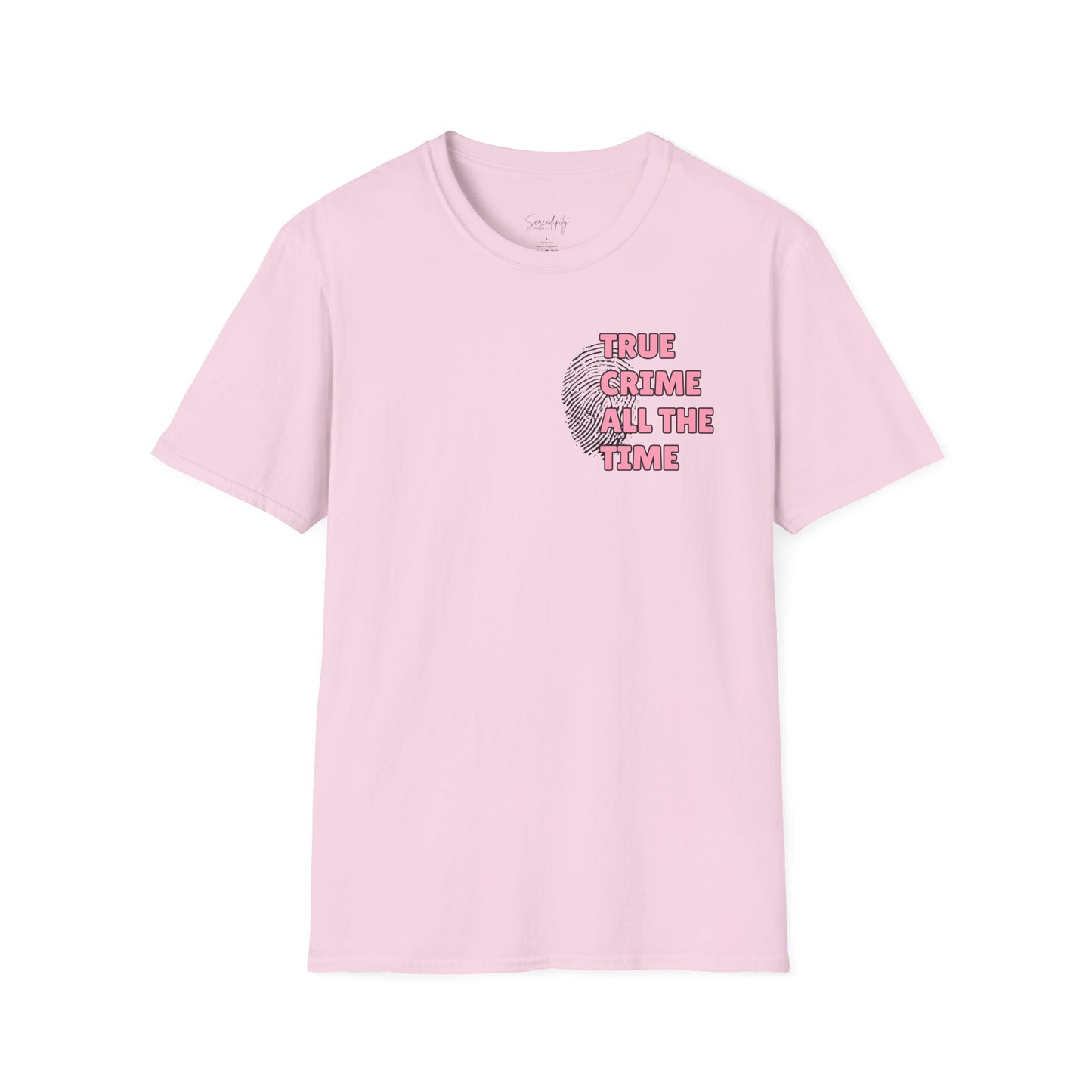 True Crime All The Time Soft Style Tee