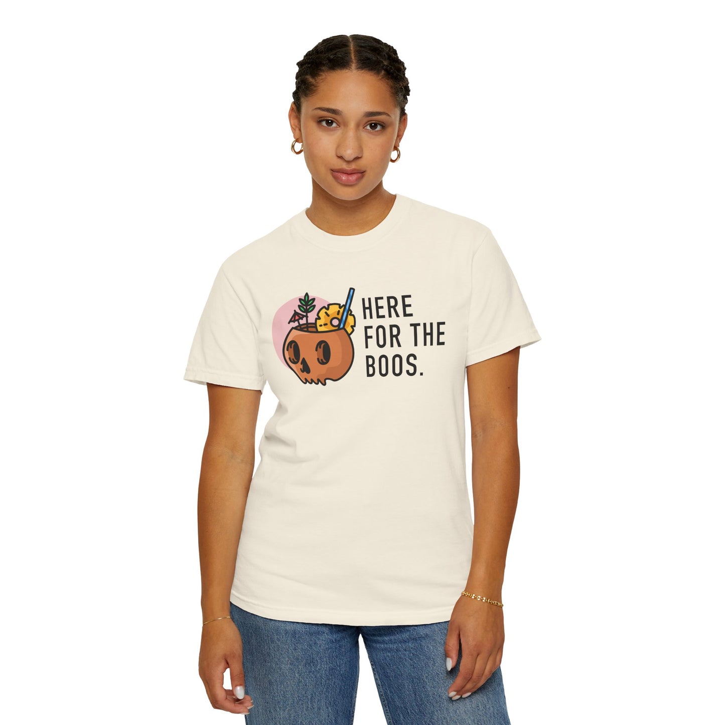 Here For The Boos Comfort Colors Tee