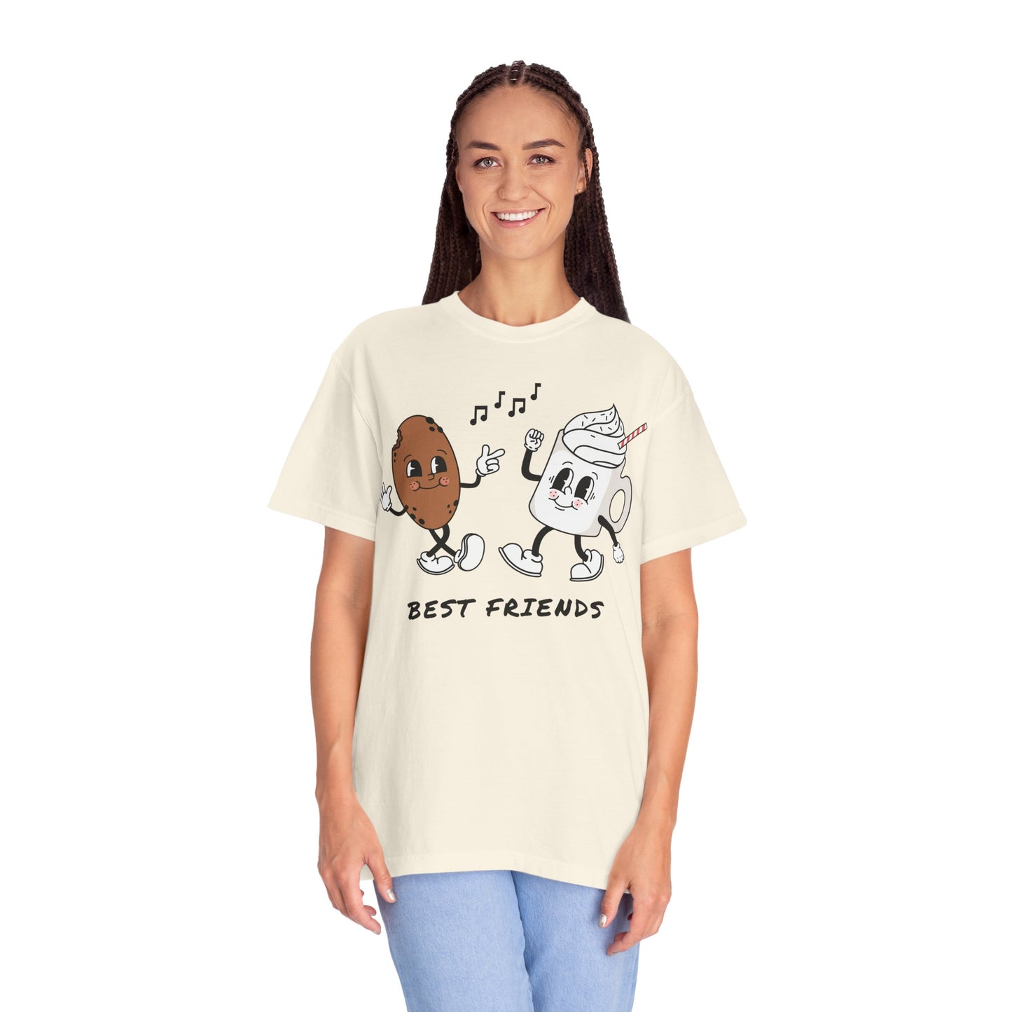Cookies & Milk Best Friends Comfort Colors Tee