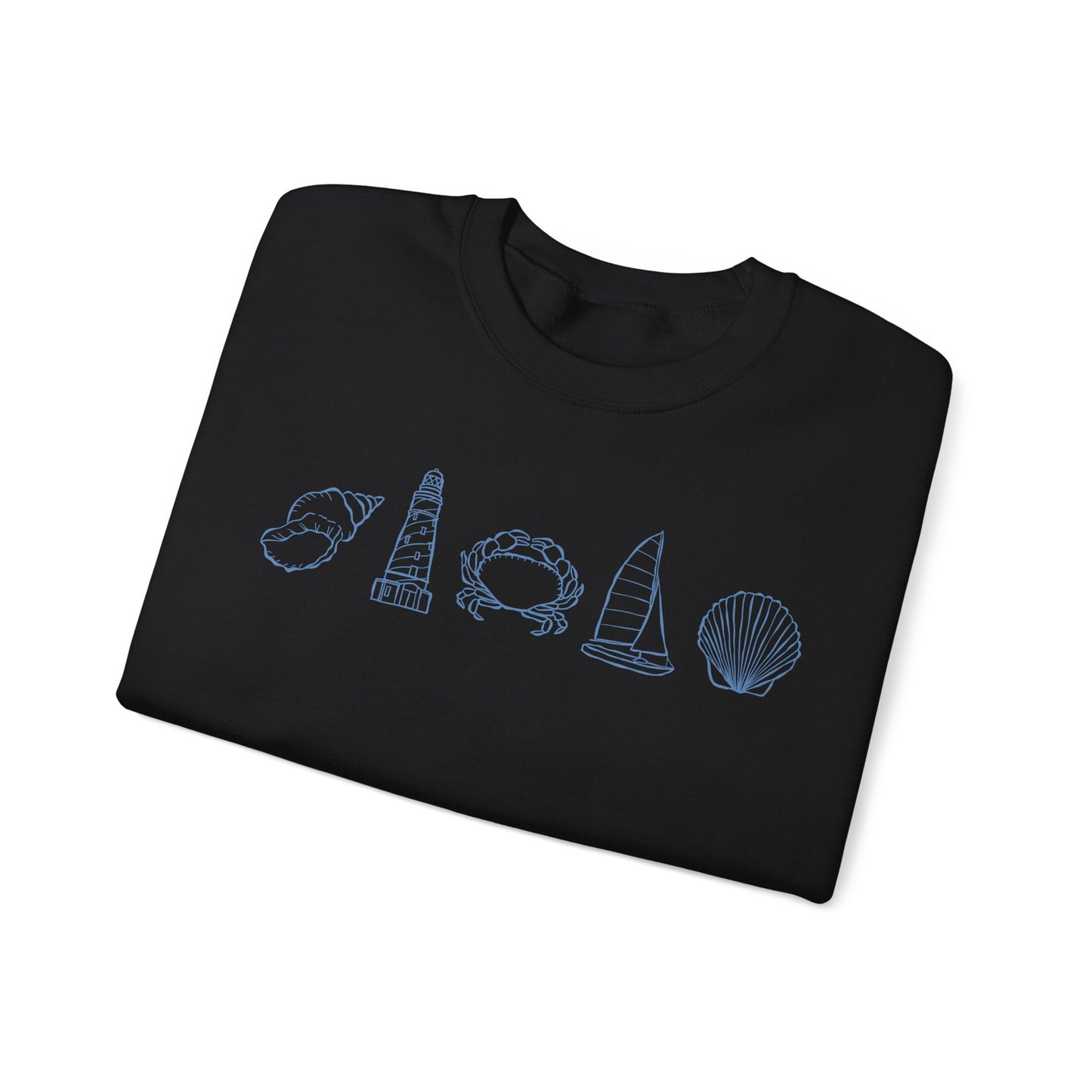 New England Aesthetic Crewneck Sweatshirt