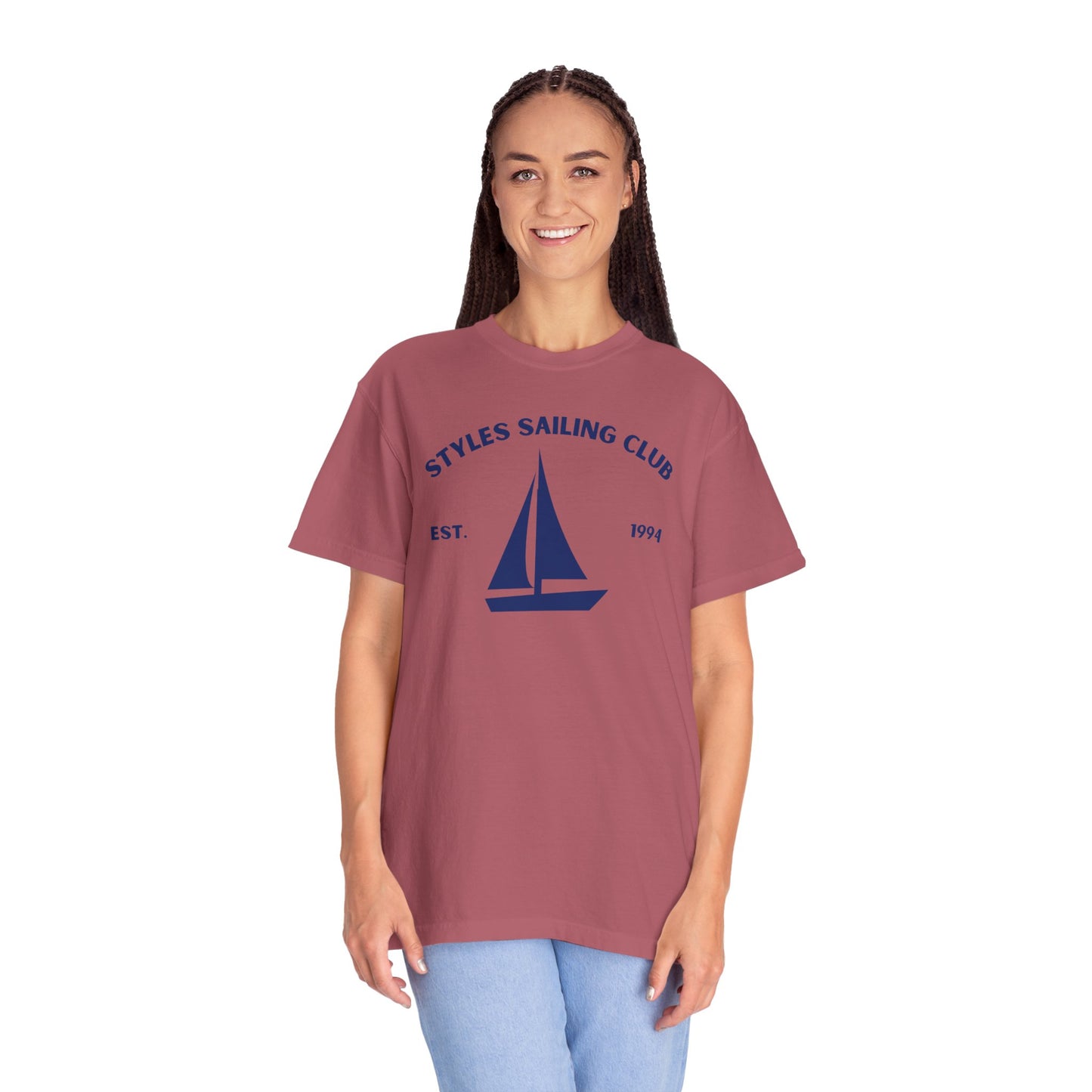 Styles Sailing Club Comfort Colors Tee