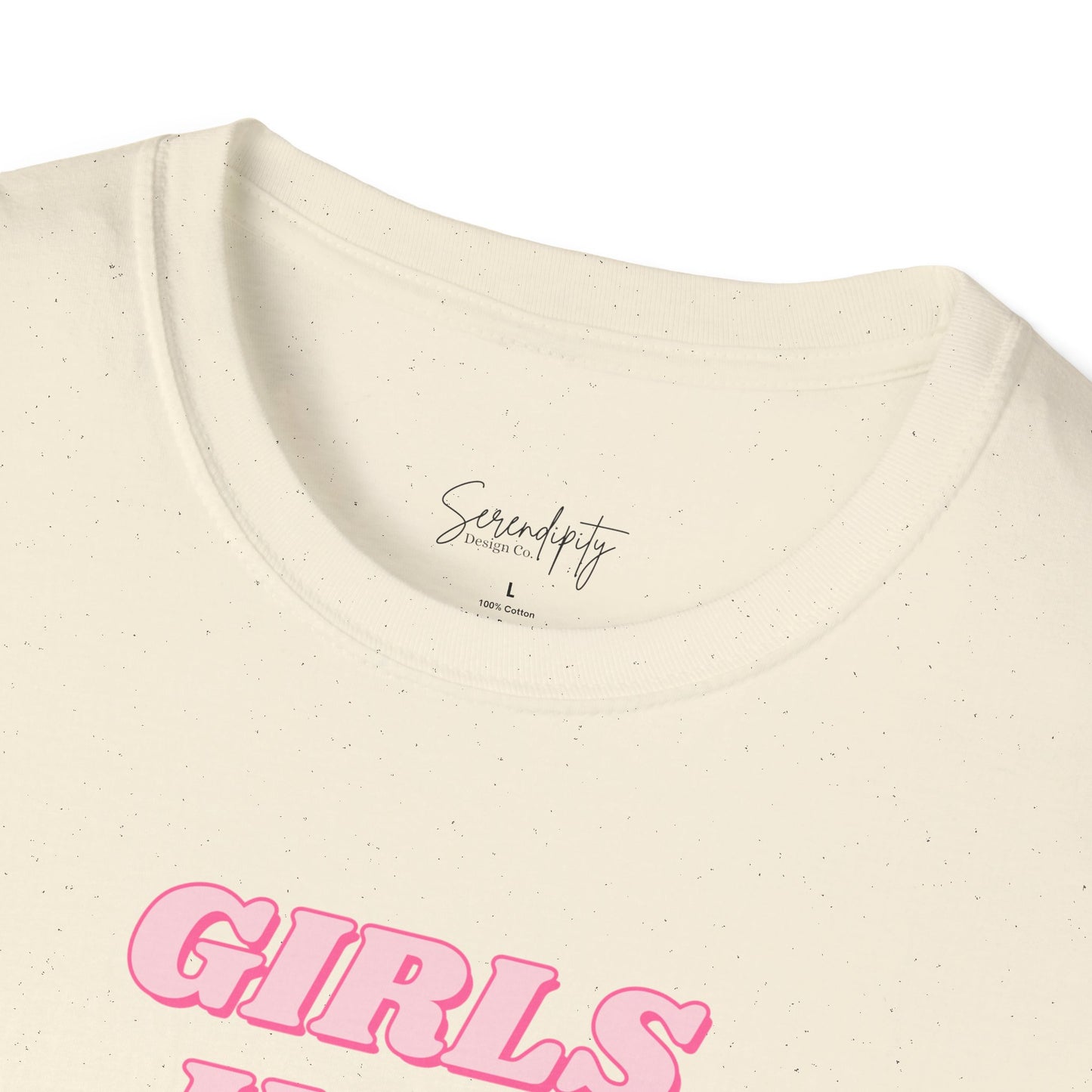 Girls Just Wanna Have Dogs Soft Style Tee