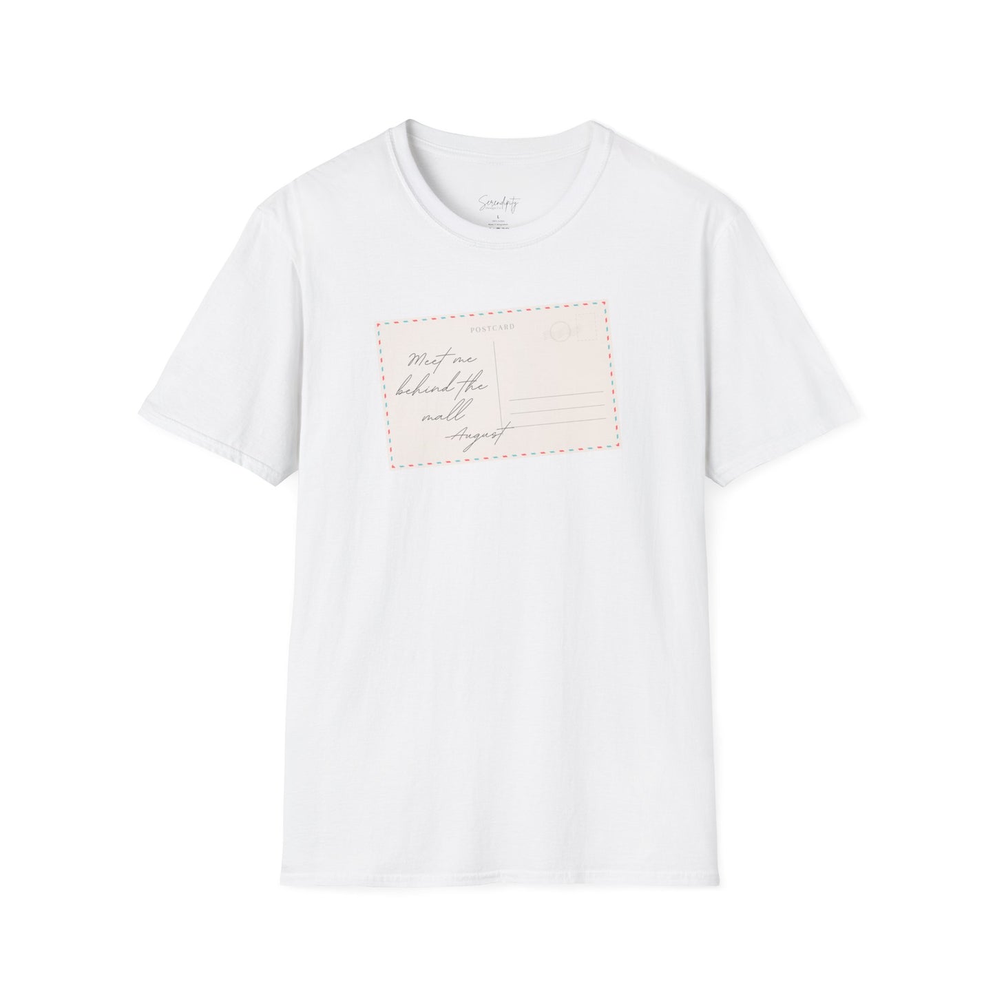 August Postcard Soft Style Tee
