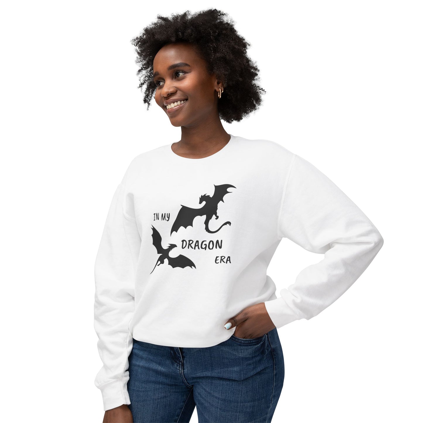 In My Dragon Era Comfort Colors Sweatshirt