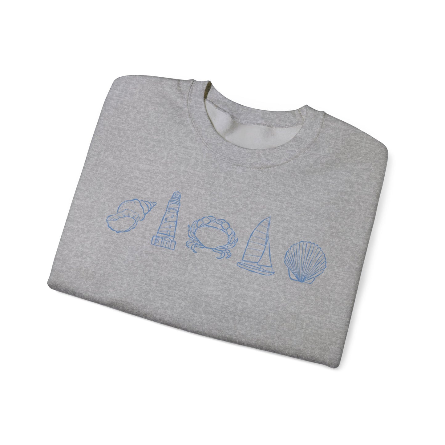 New England Aesthetic Crewneck Sweatshirt