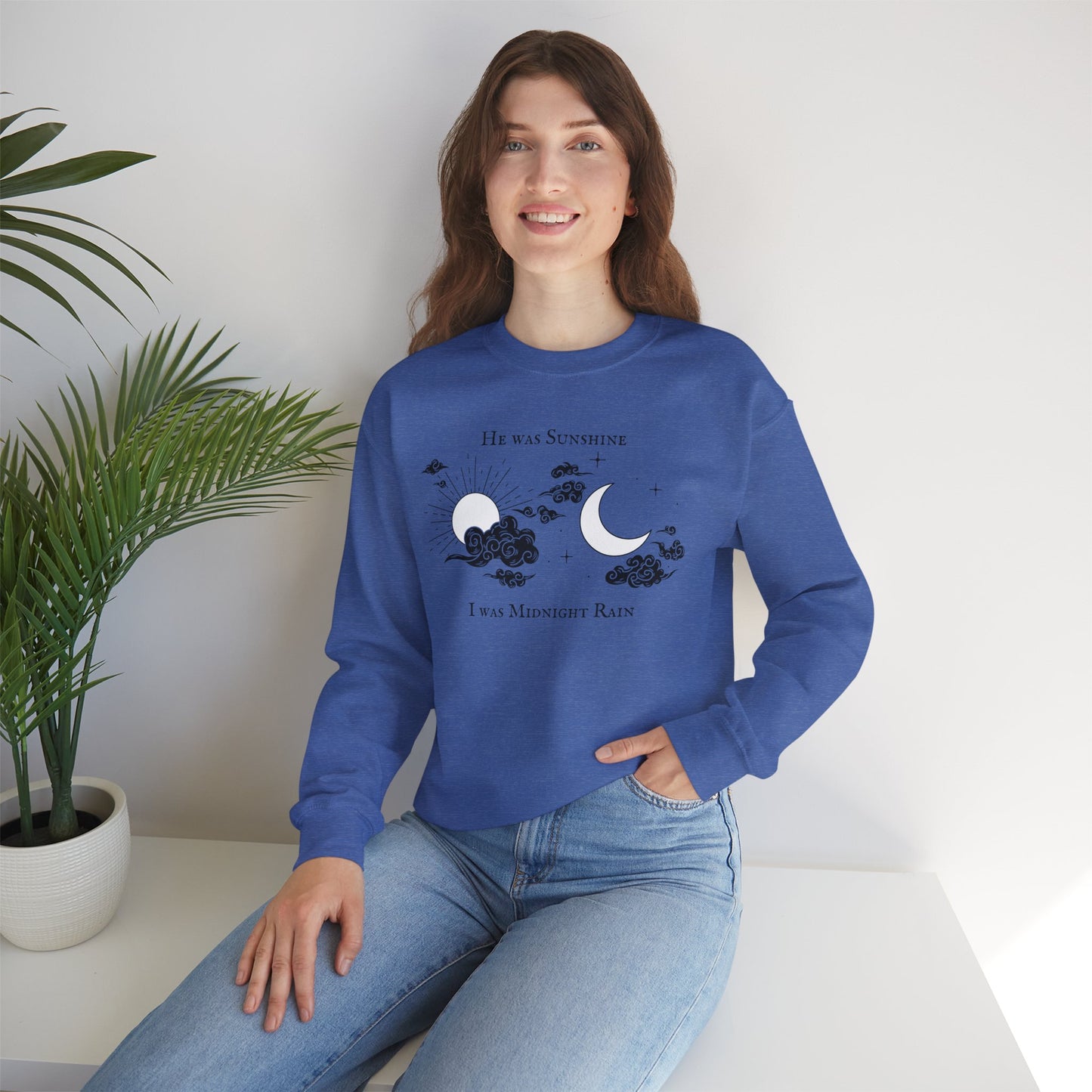 Midnight Rain Crewneck Sweatshirt