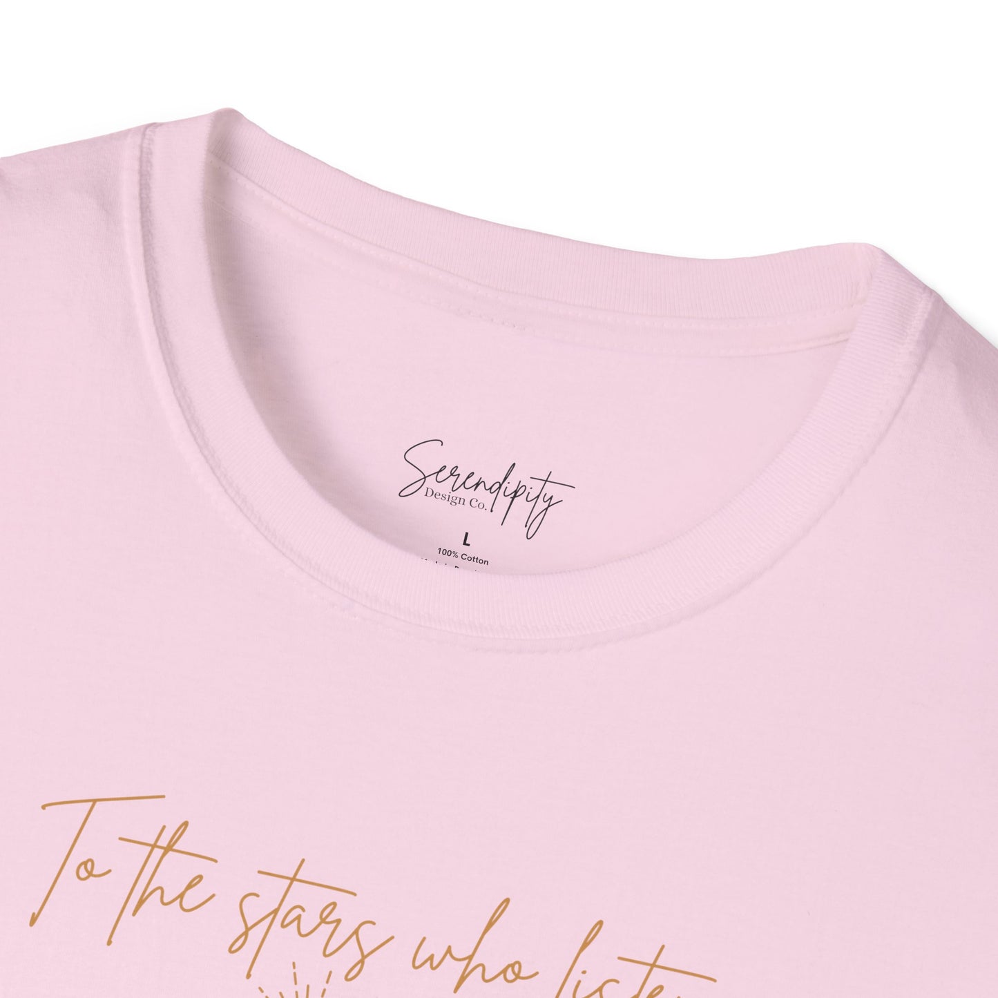 To The Stars Who Listen Soft Style Tee