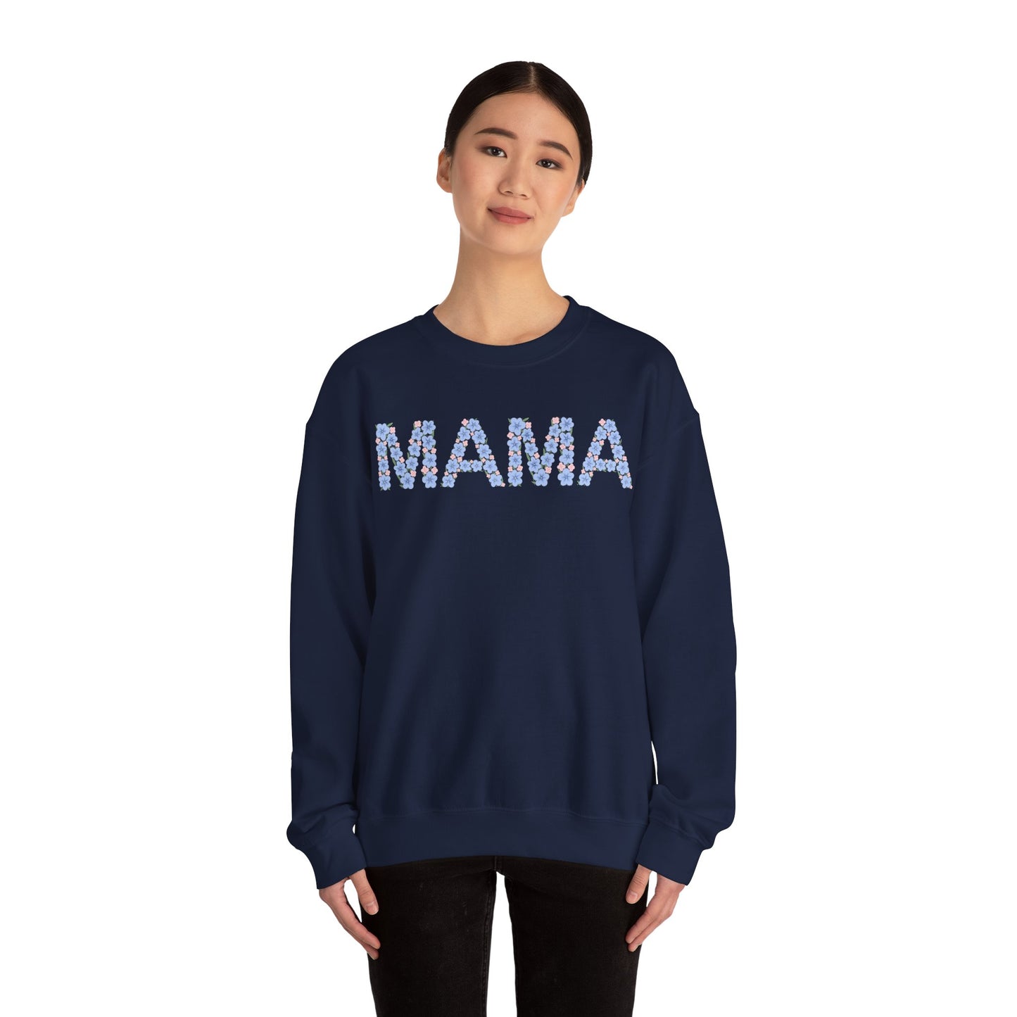 Mama Floral Crewneck Sweatshirt