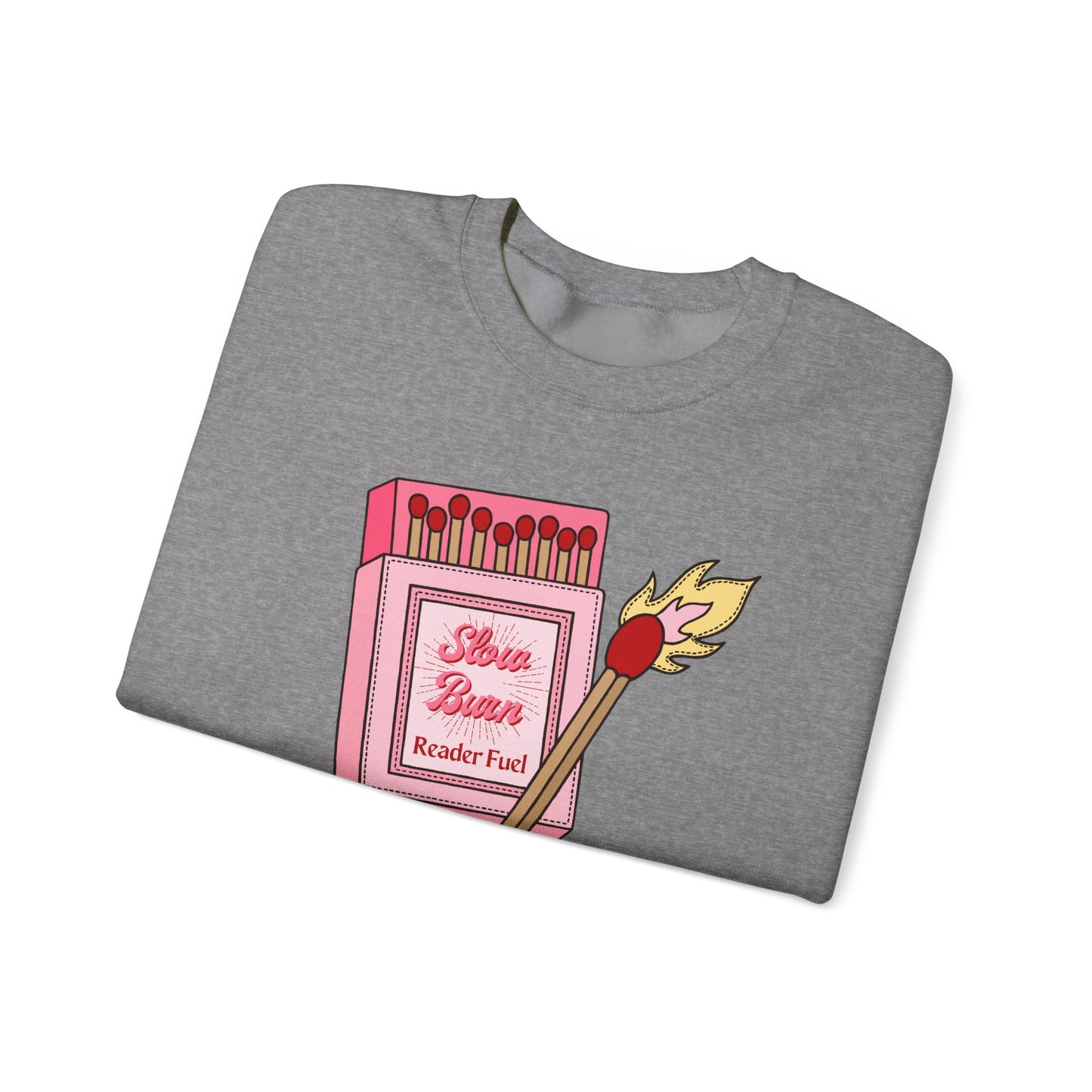 Slow Burn Matches Crewneck Sweatshirt