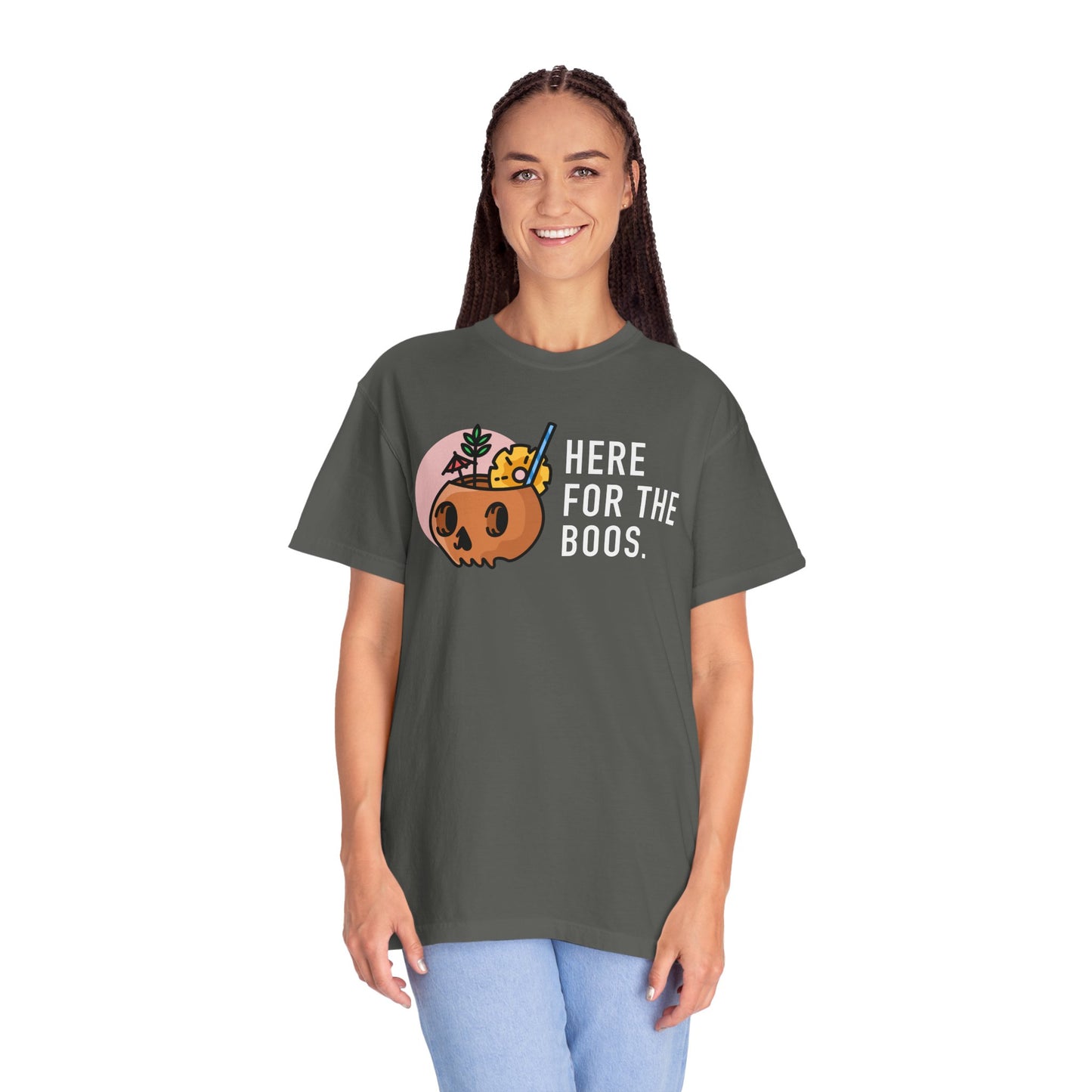 Here For The Boos Comfort Colors Tee