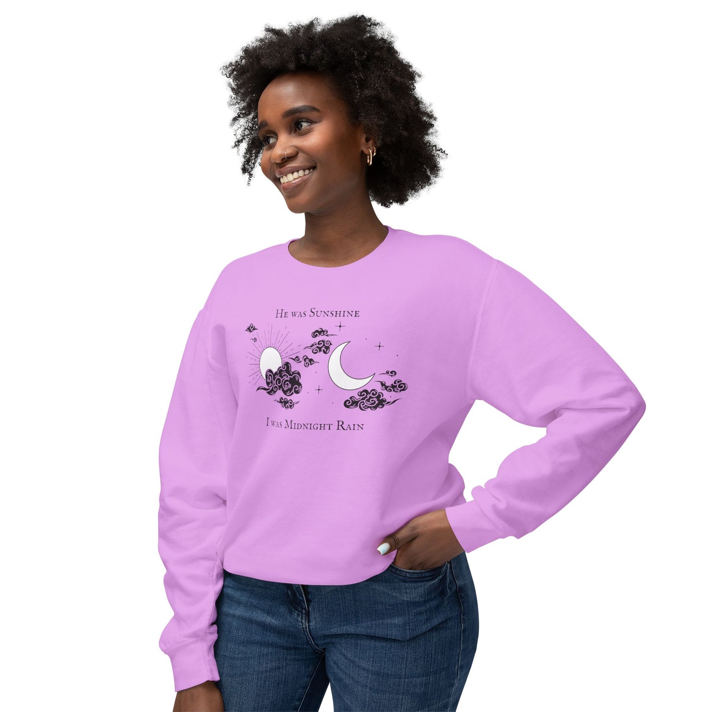 Midnight Rain Comfort Colors Sweatshirt