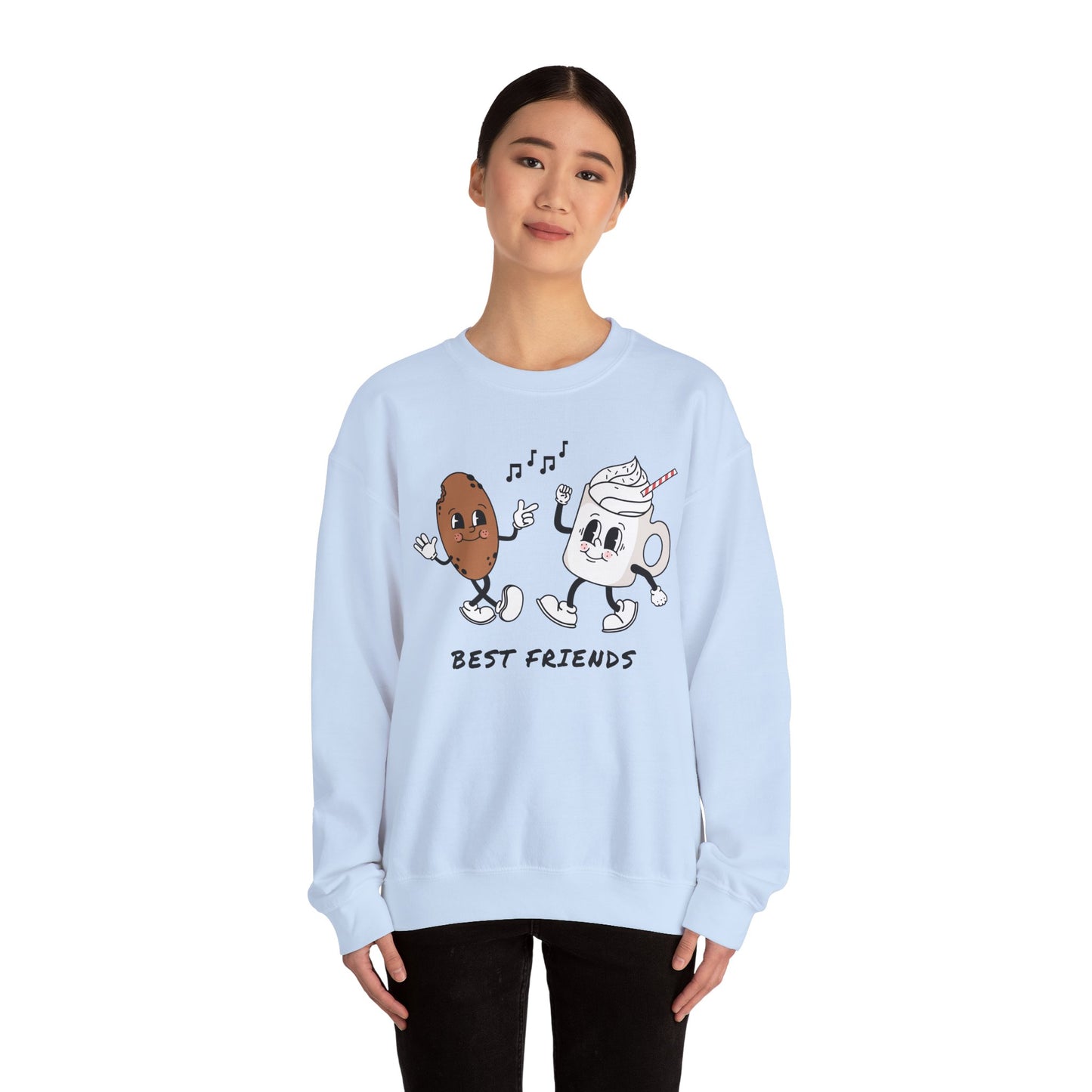 Milk & Cookies Best Friends Crewneck Sweatshirt