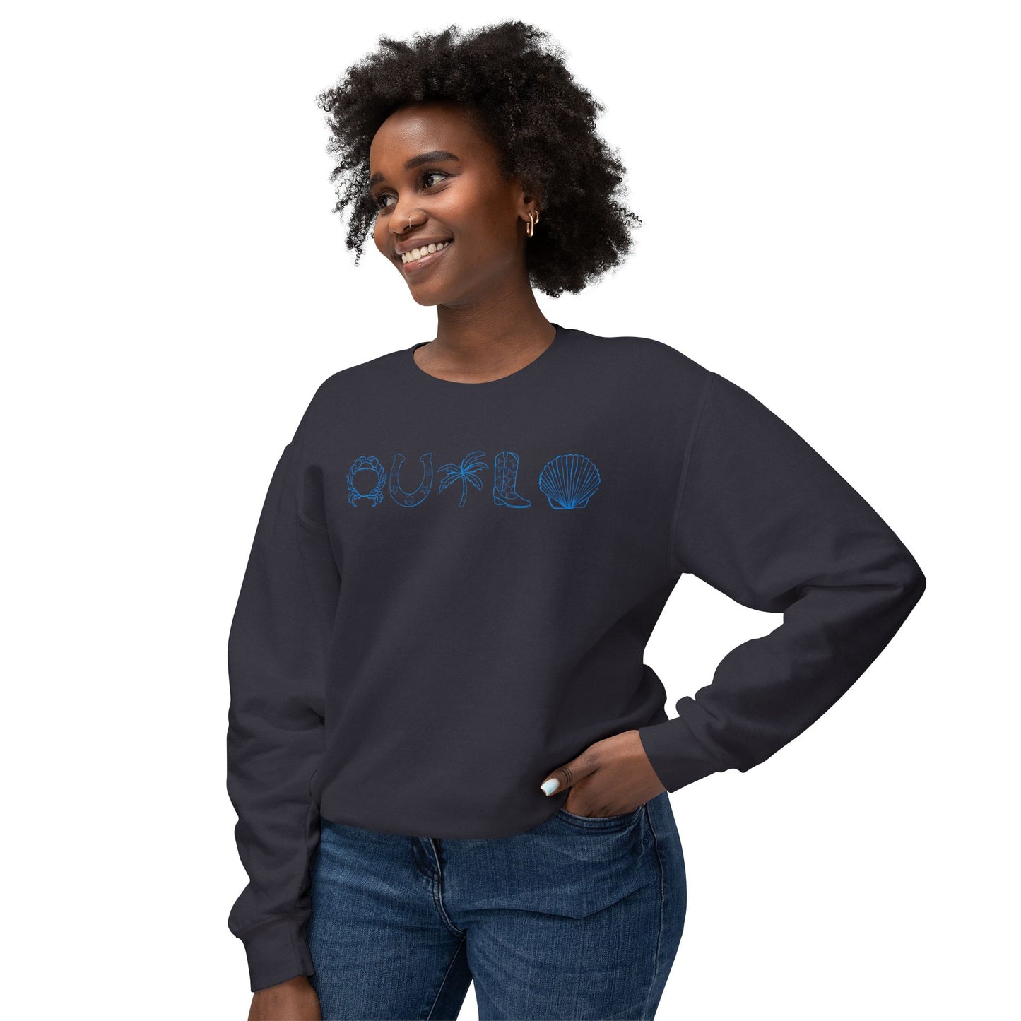 Coastal Cowgirl Comfort Colors Sweatshirt