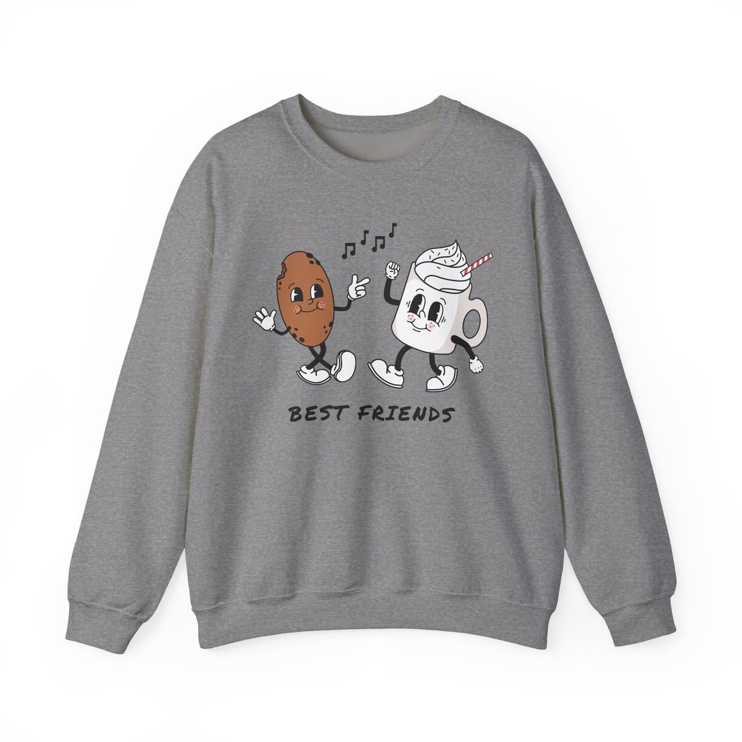 Milk & Cookies Best Friends Crewneck Sweatshirt