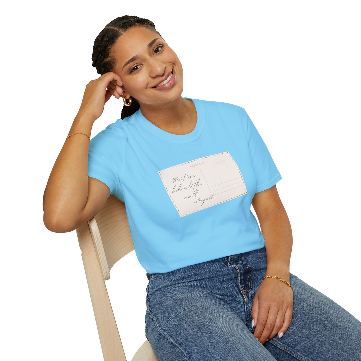August Postcard Soft Style Tee