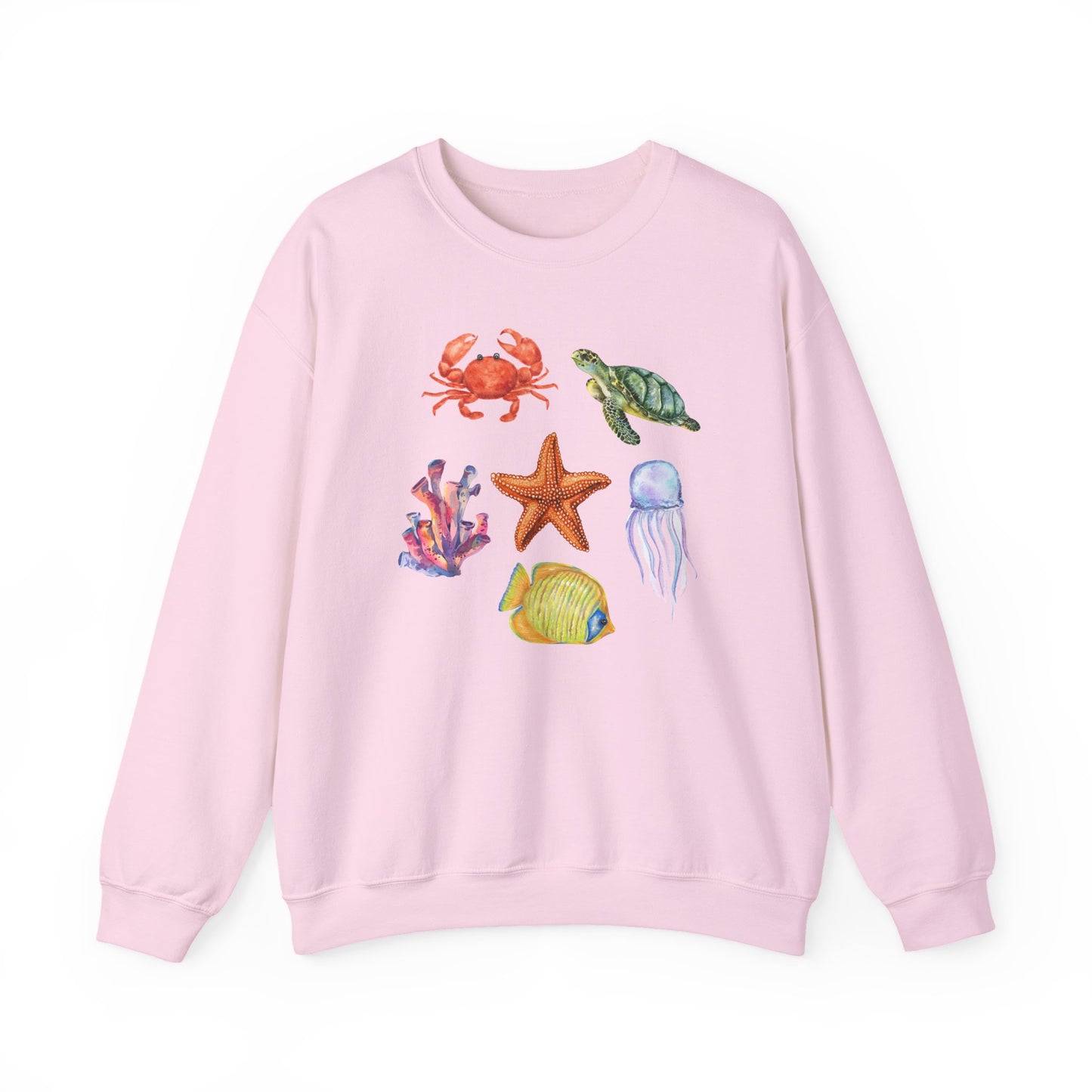 Ocean Creatures Crewneck Sweatshirt