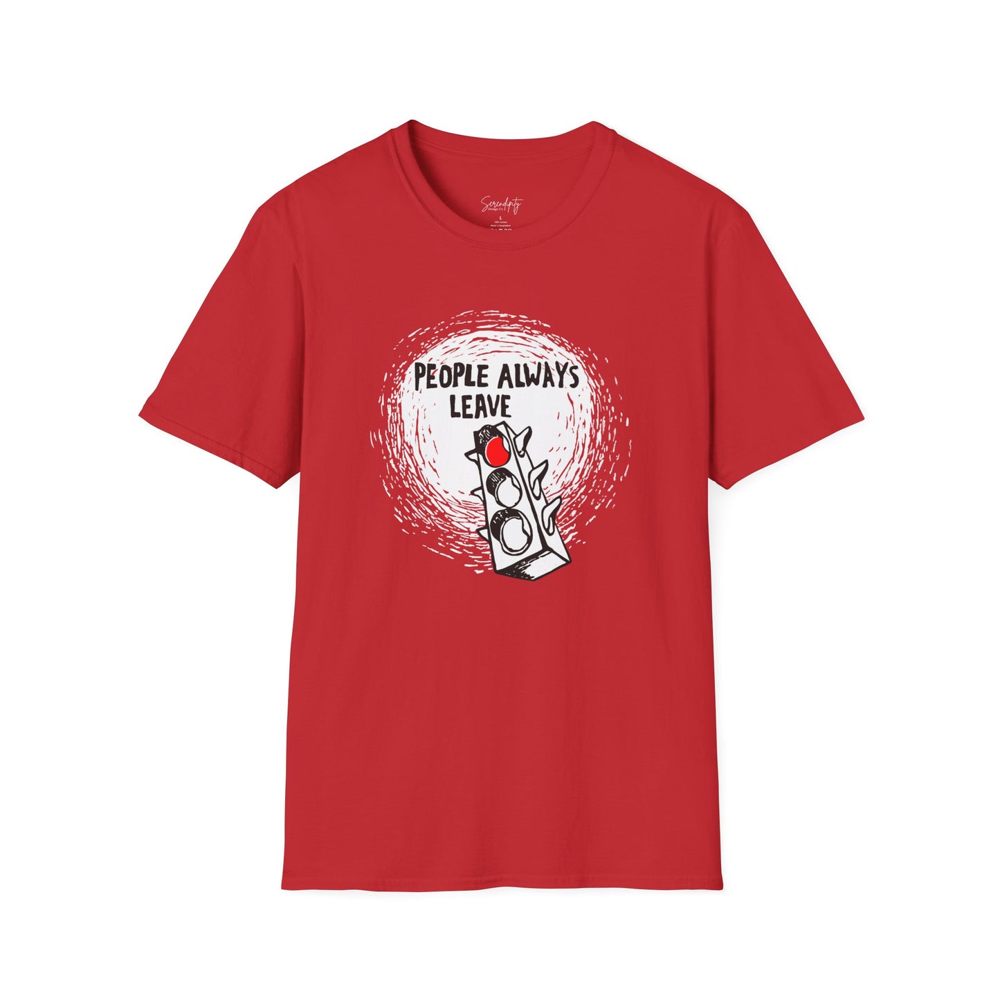 People Always Leave Soft Style Tee