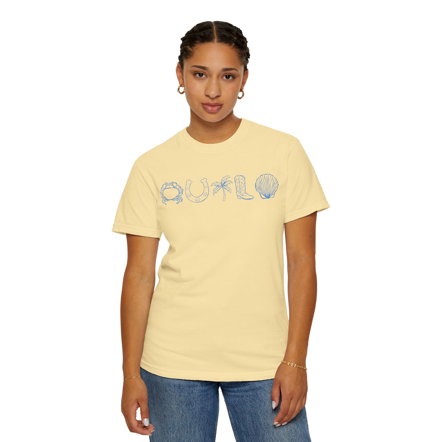 Coastal Cowgirl Comfort Colors Tee