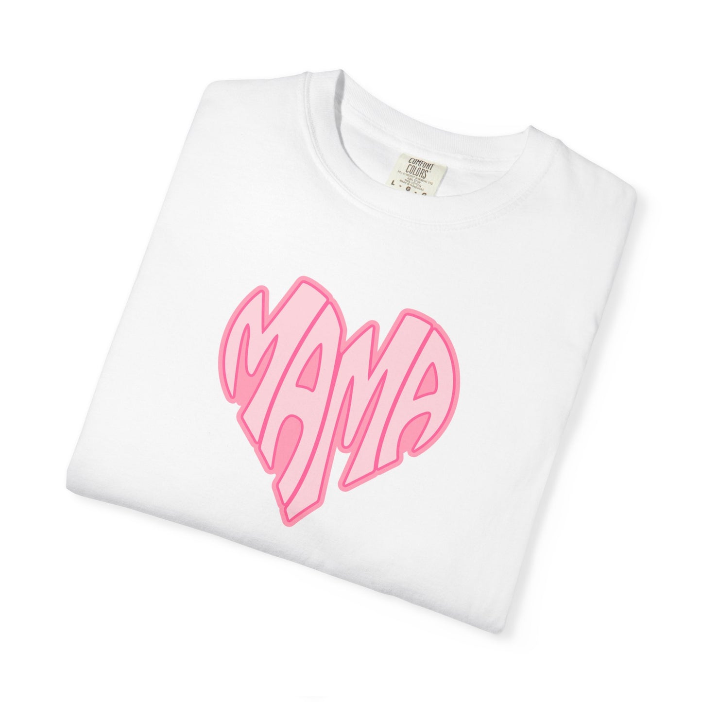 Mama Heart Comfort Colors Tee