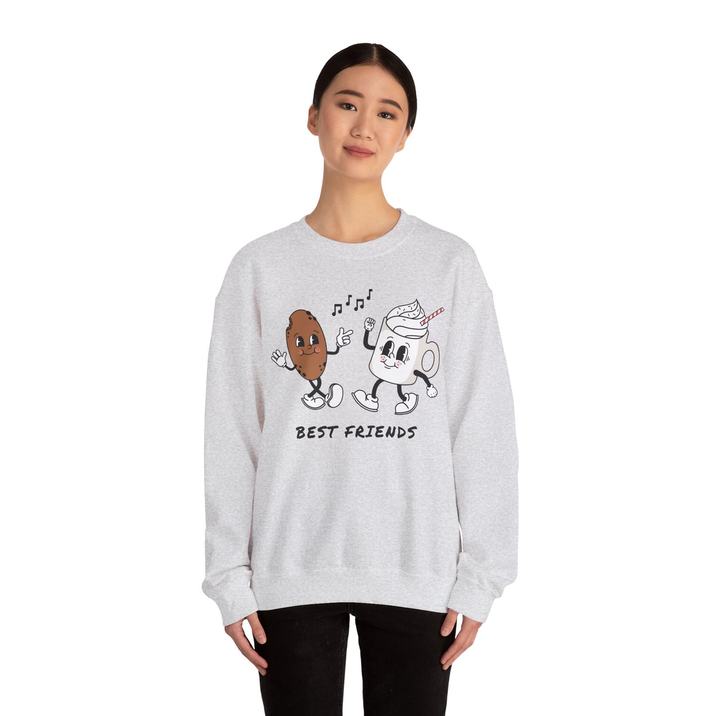 Milk & Cookies Best Friends Crewneck Sweatshirt