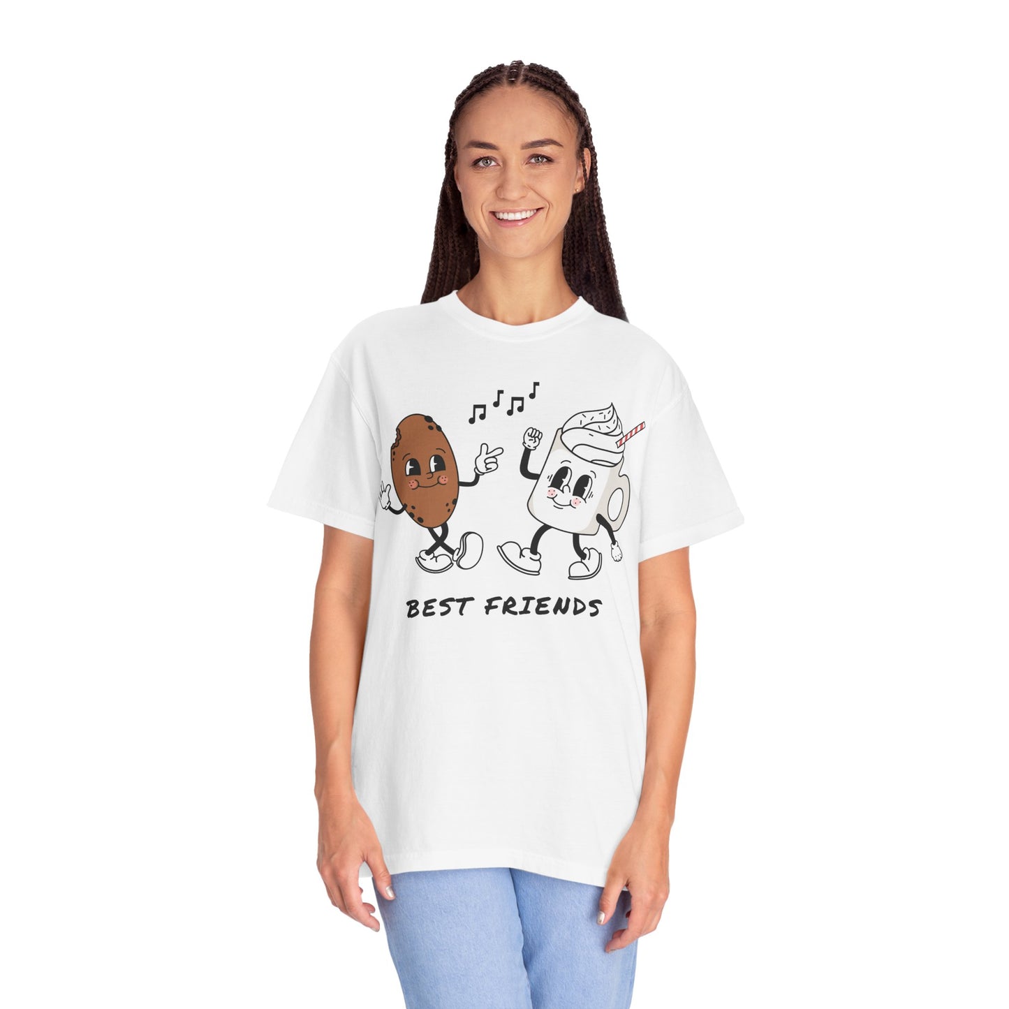 Cookies & Milk Best Friends Comfort Colors Tee