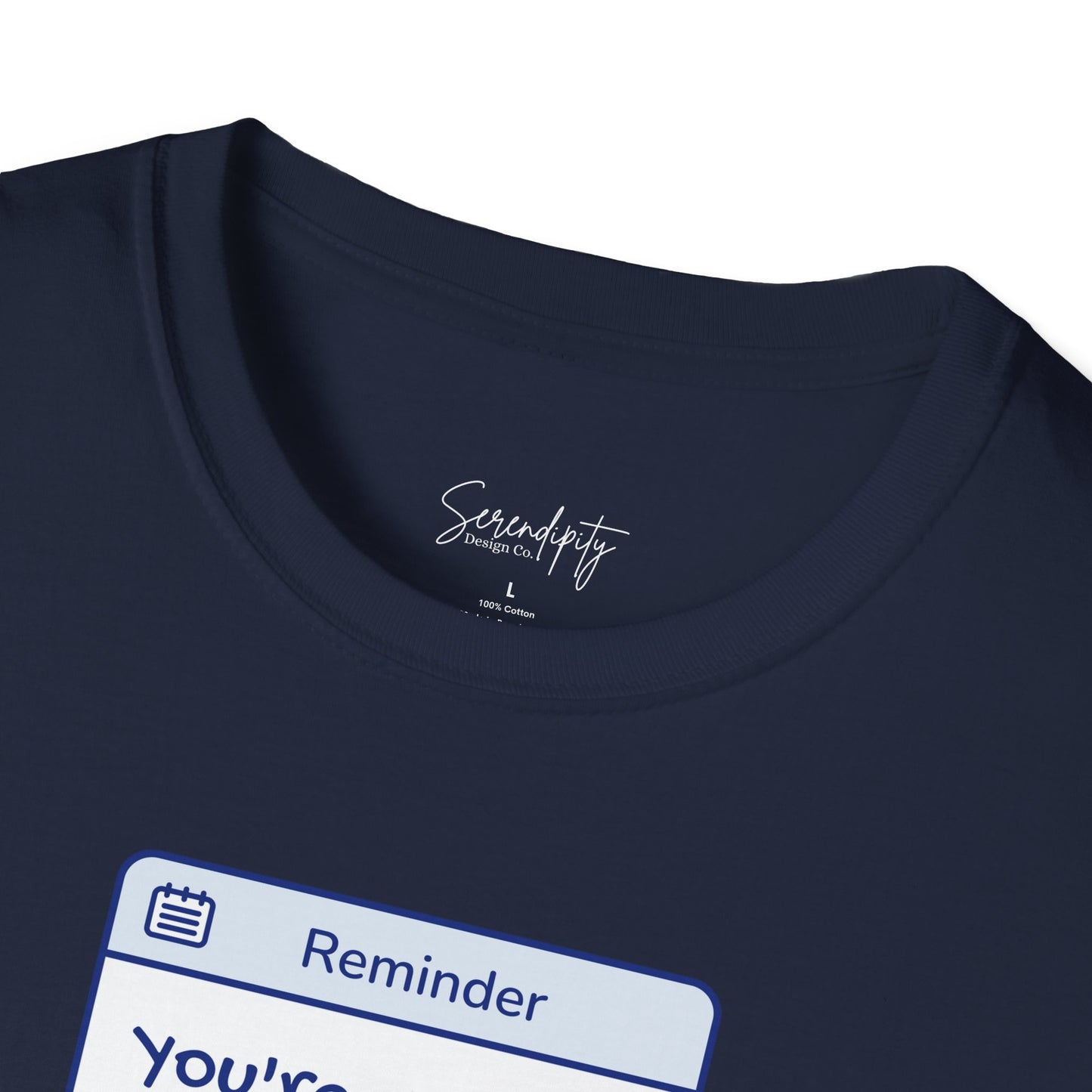 You're On Your Own Kid Reminder Soft Style Tee