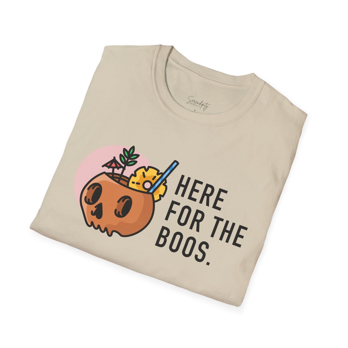 Here For The Boos Soft Style Tee