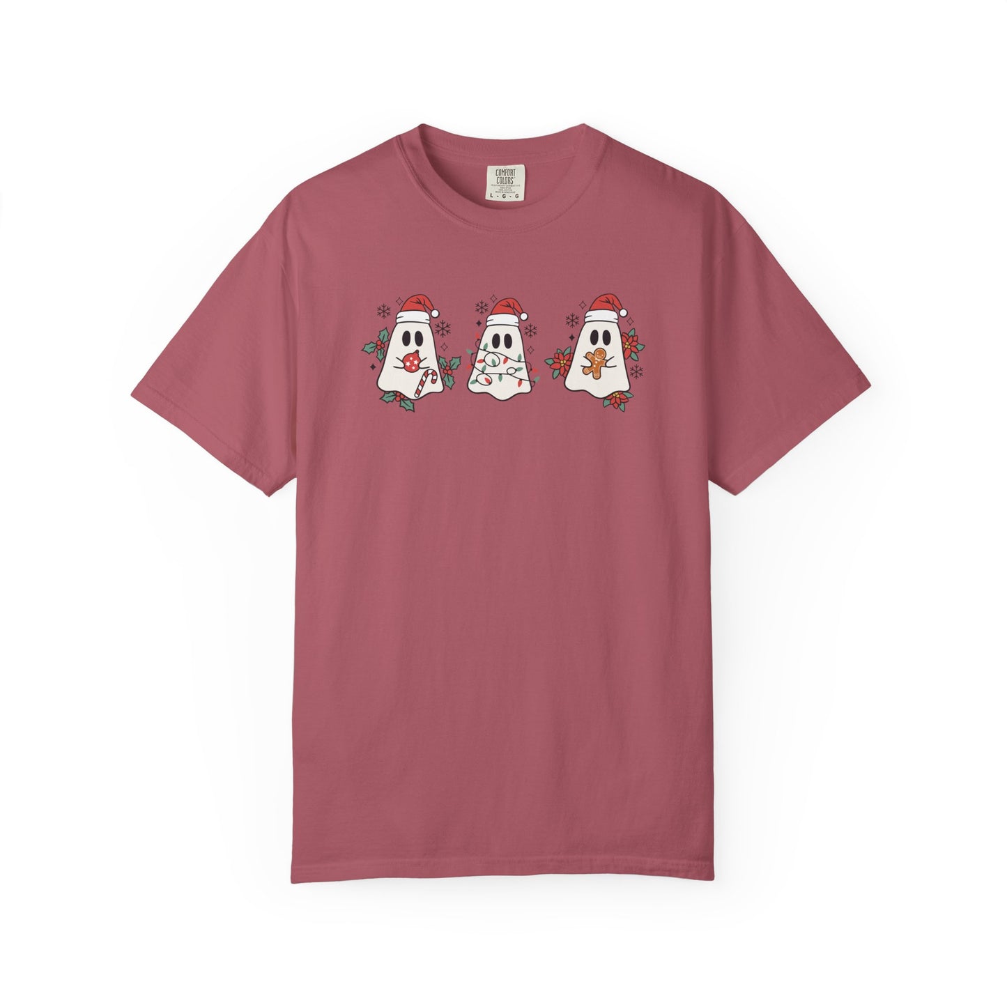 Christmas Ghosties Comfort Colors Tee