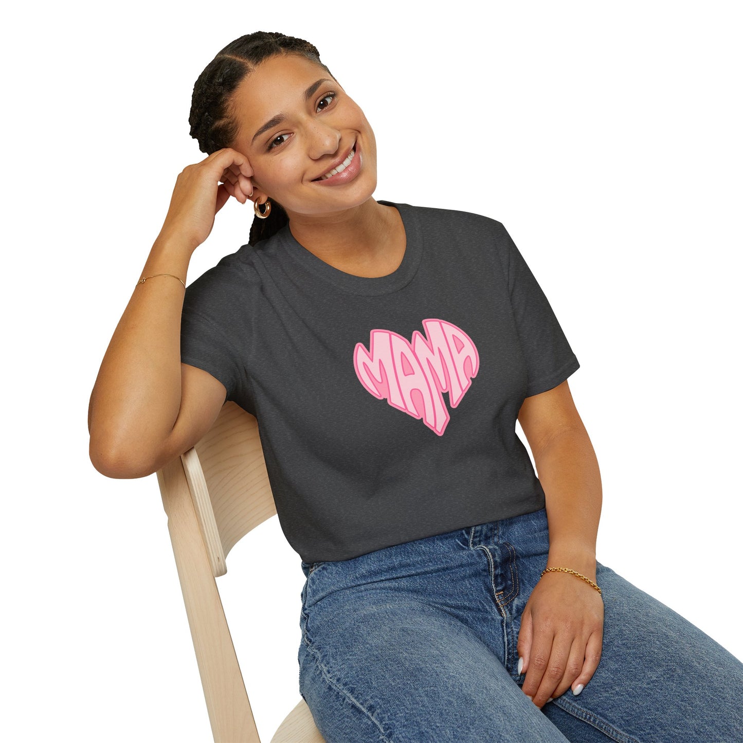 Mama Heart Soft Style Tee