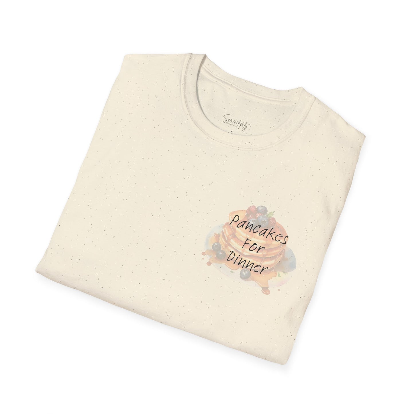 Pancakes for Dinner Soft Style Tee