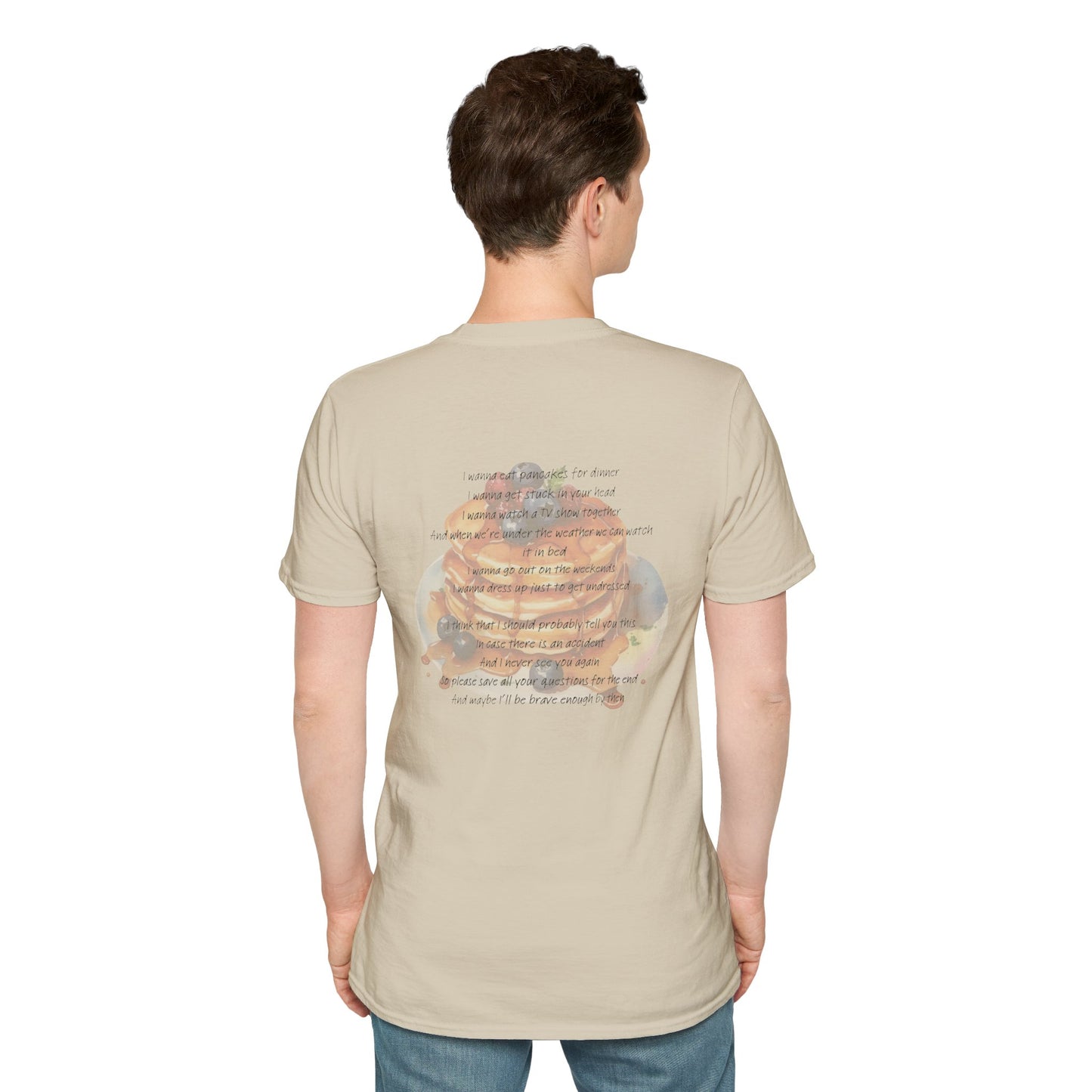 Pancakes for Dinner Soft Style Tee