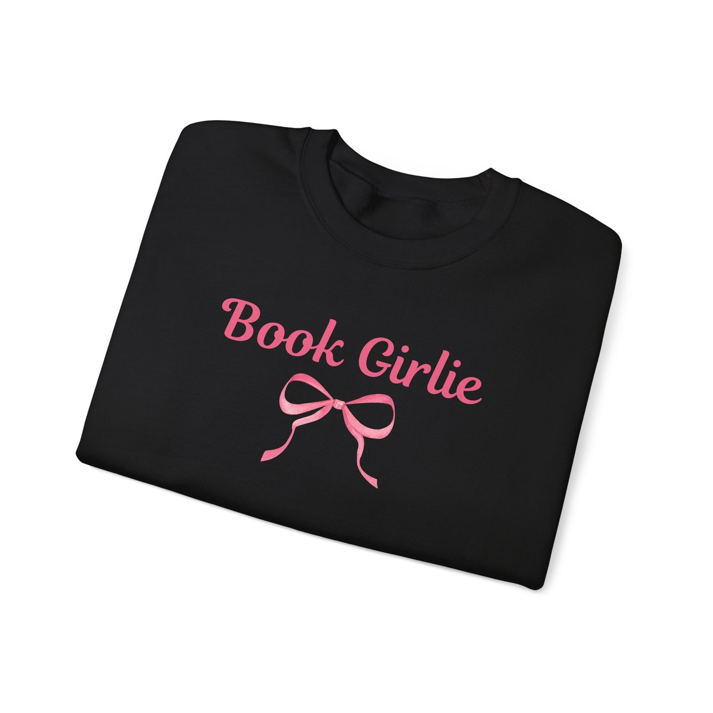 Book Girlie Bow Crewneck Sweatshirt