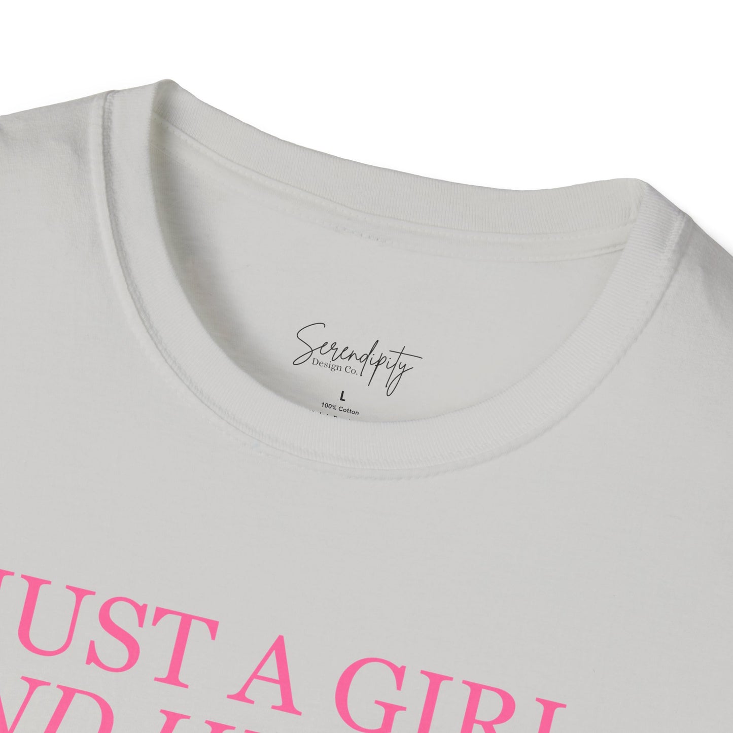 Just a Girl and Her Dog Soft Style Tee
