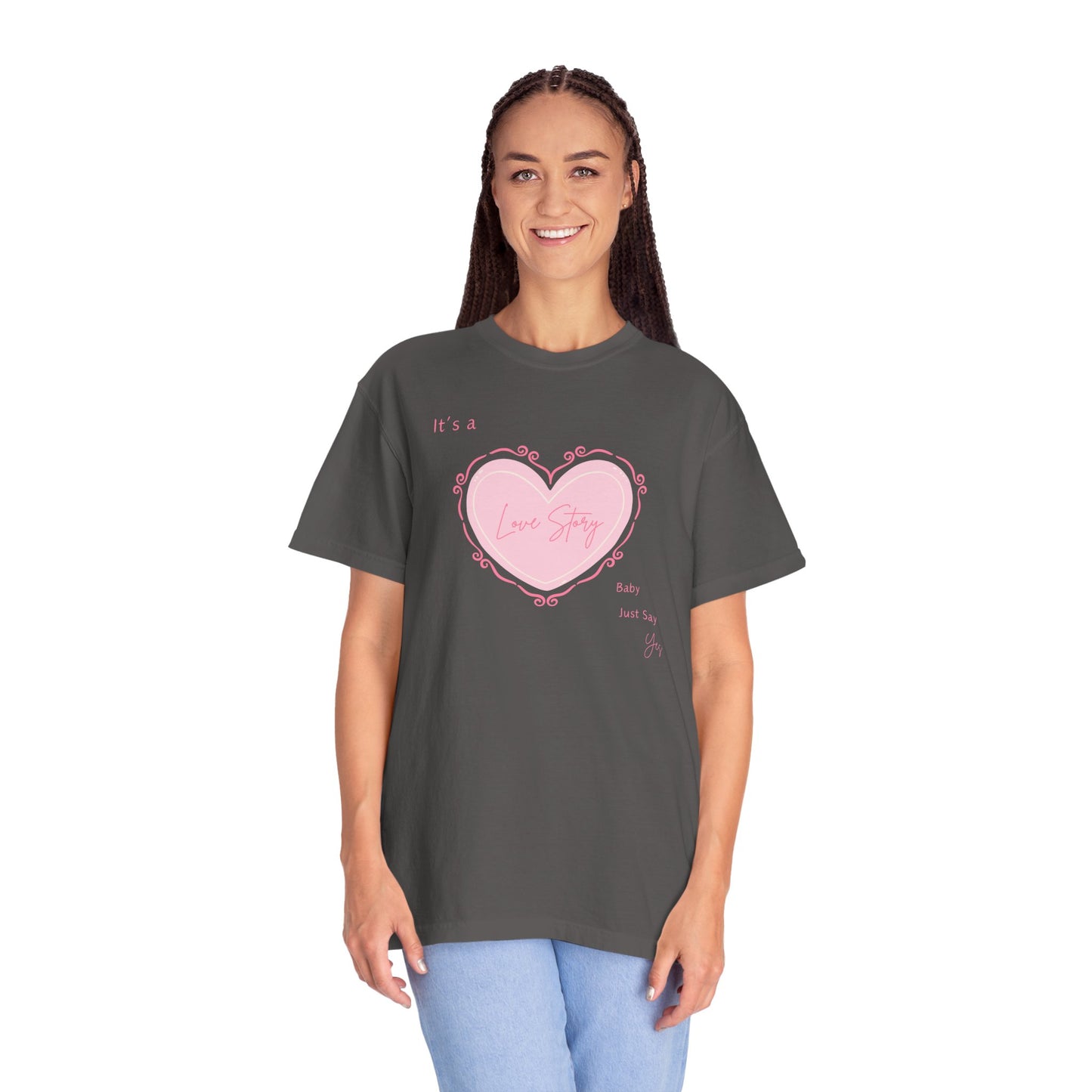 Love Story Coquette Comfort Colors Tee