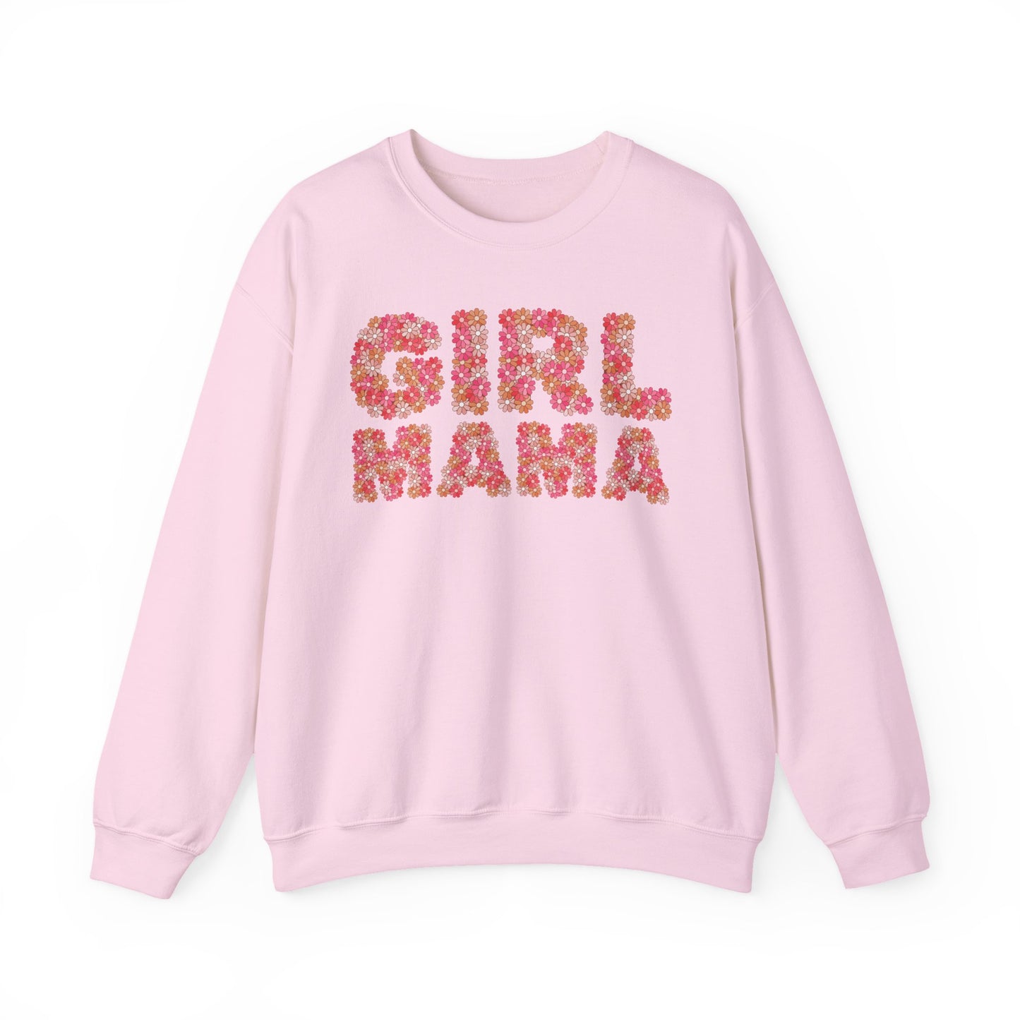 Girl Mama Floral Crewneck Sweatshirt